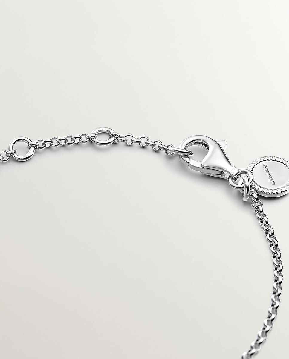 Pulsera de plata 925 con forma de estrella Plata-7