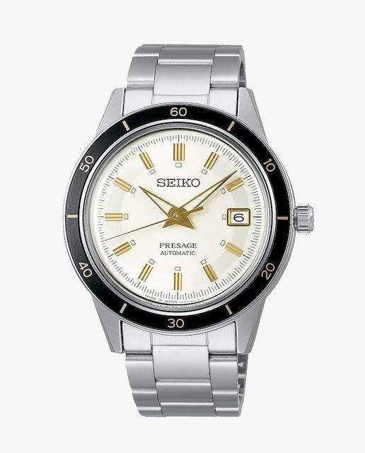 Imagen 0 de Reloj de hombre Presage SRPG03J1 automático de acero y correa plateada