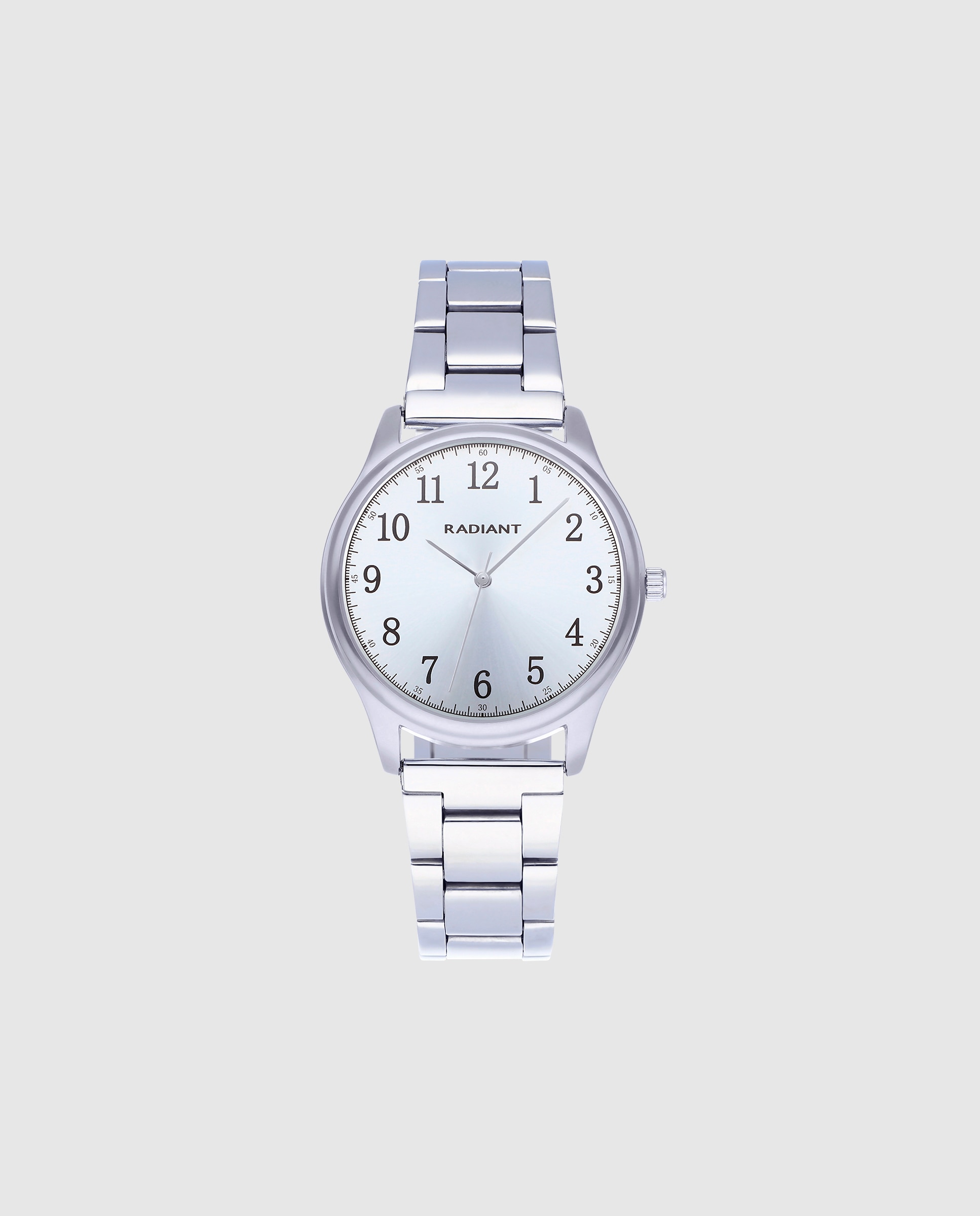 Reloj de mujer Rex 34mm RA574201 de acero y correa plateada/gris - Radiant - Plata Plata-1