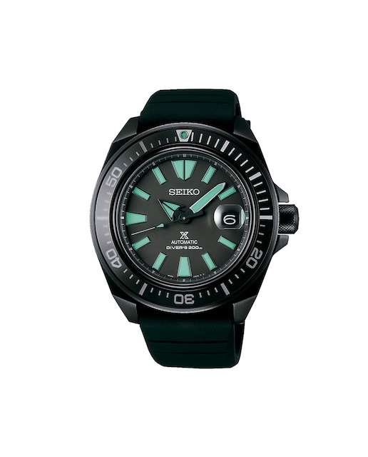Imagen 0 de Reloj de hombre Prospex SRPH97K1 automático de silicona y correa negra