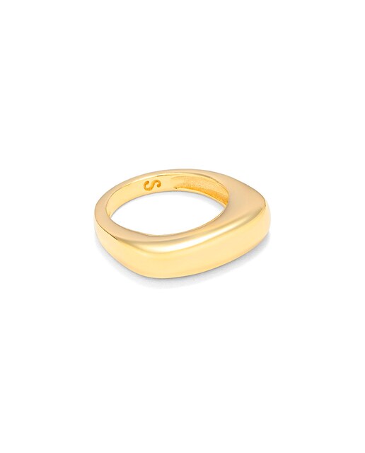 Imagen 0 de Anillo Essentials de plata dorado