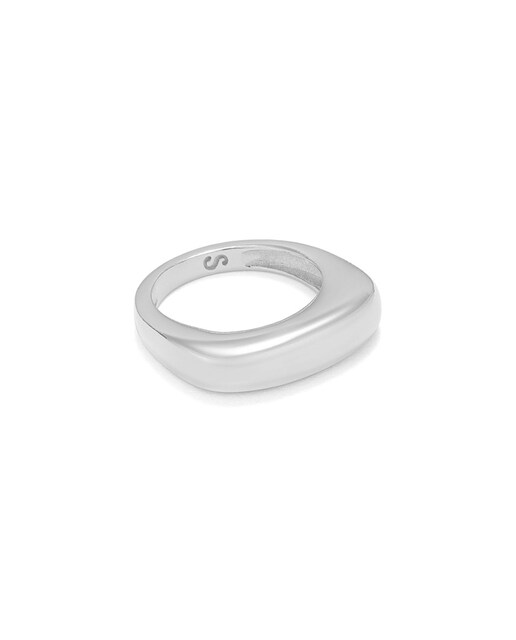 Imagen 0 de Anillo Essentials de plata platino