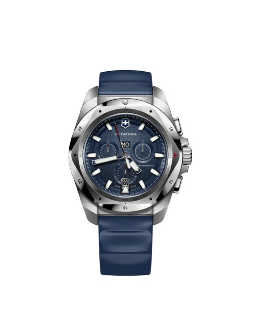 Imagen 0 de Reloj de hombre Inox V241984 de caucho y correa azul