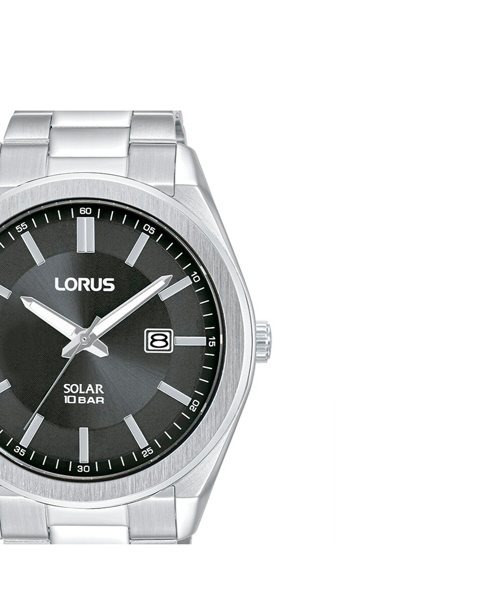 Reloj de hombre Sport man RX351AX9 de acero y correa plateada Plata-2