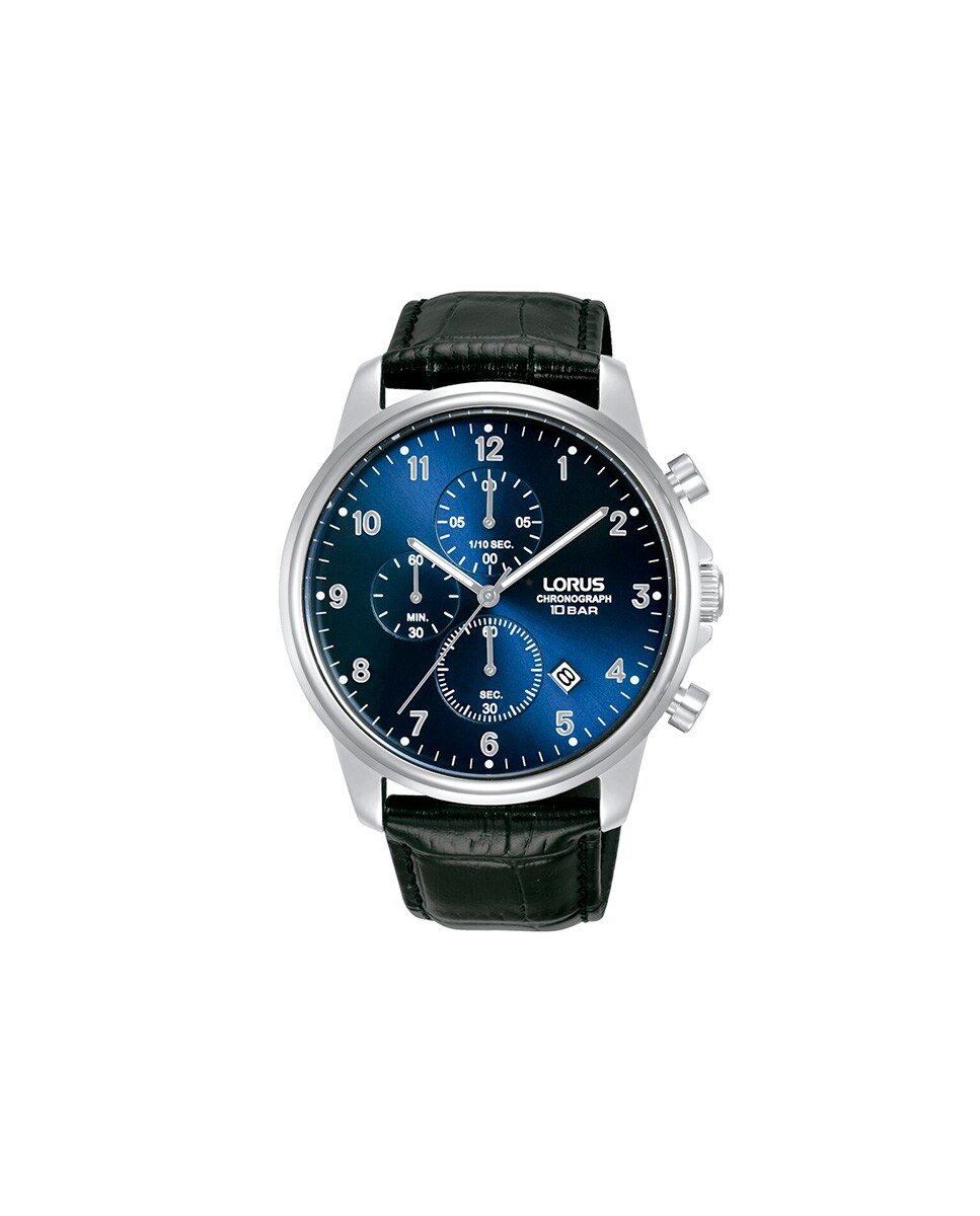 Reloj de hombre Classic man RM341JX9 de piel y correa negra Negro-1