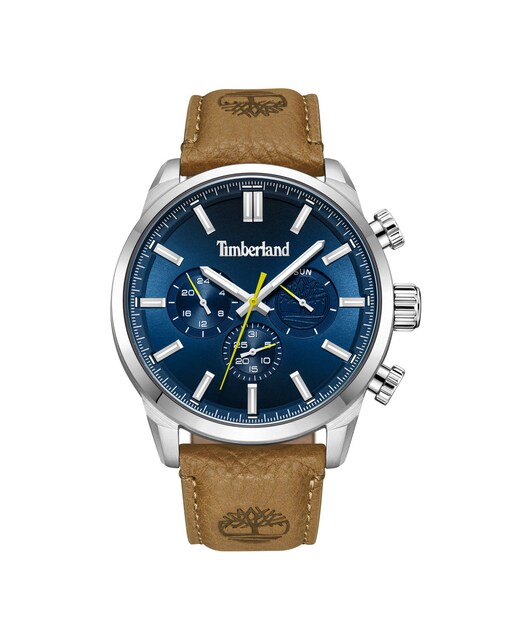 Imagen 0 de Reloj de hombre Henniker TDWGF0028702 de piel y correa marrón
