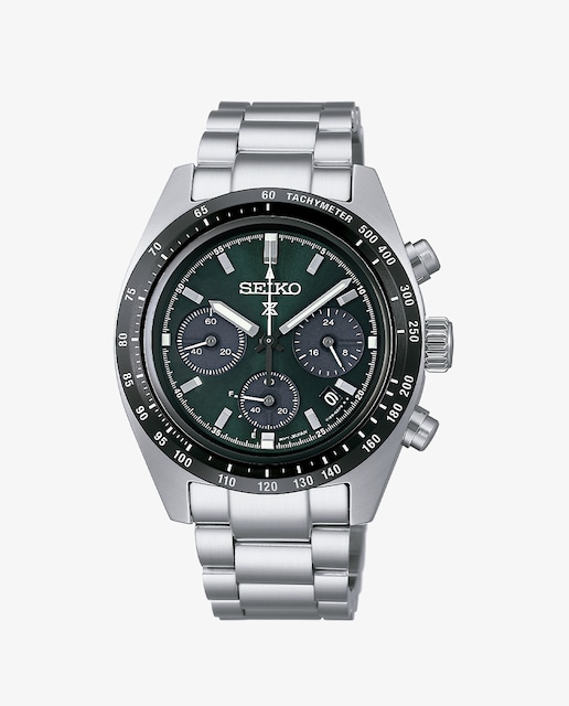 Imagen 0 de Reloj de hombre Prospex SSC933P1 de acero y correa plateada