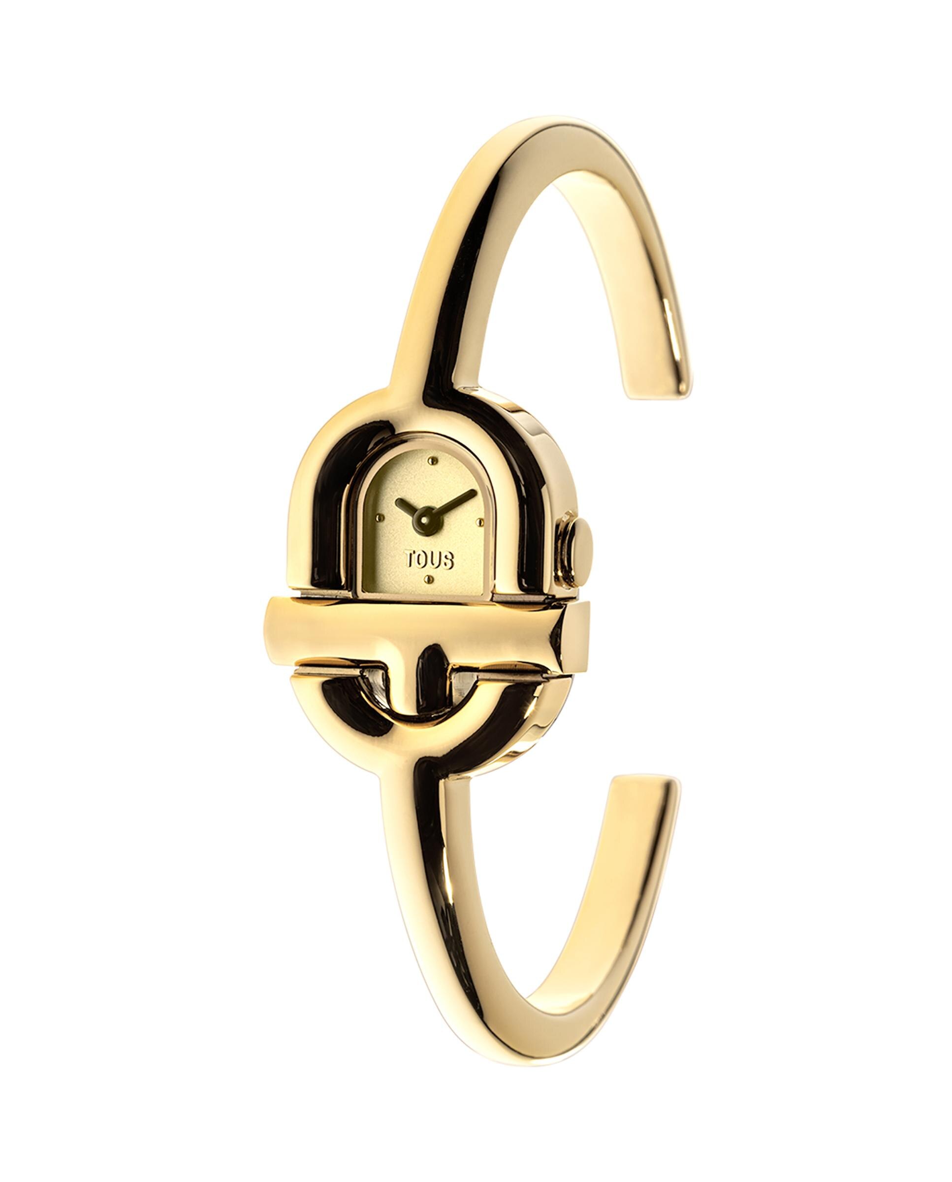 Reloj analógico manifesto con brazalete de acero ipg dorado - Tous - Oro Oro-2