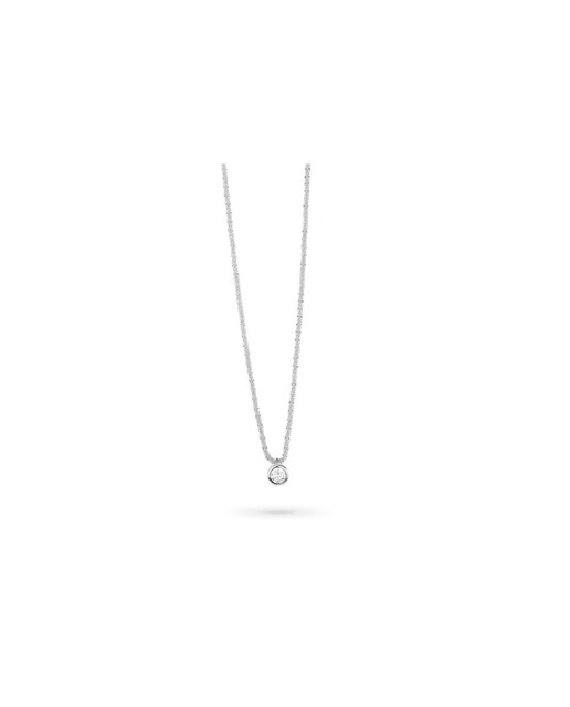 Imagen 0 de Collar First class de plata con cristales blancos