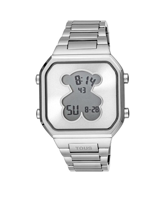 Imagen 0 de Reloj digital de mujer SS D-BEAR con brazalete de acero