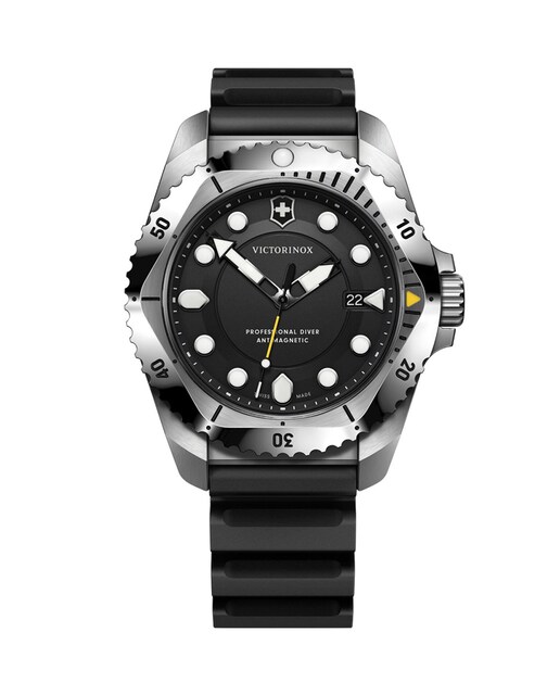 Imagen 0 de Reloj de hombre Dive pro V241990 de caucho y correa negra