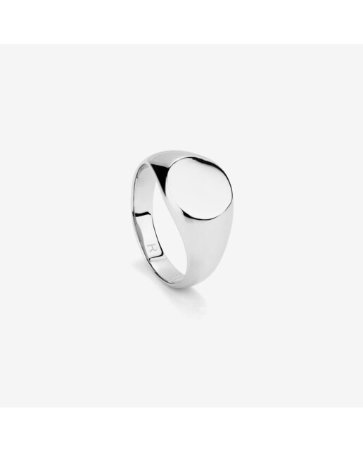 Imagen 0 de Anillo de hombre Jc. ruiz de acero plateado