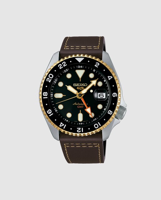 Imagen 0 de Reloj de hombre 5 sports SSK036K1 automático de piel y correa marrón