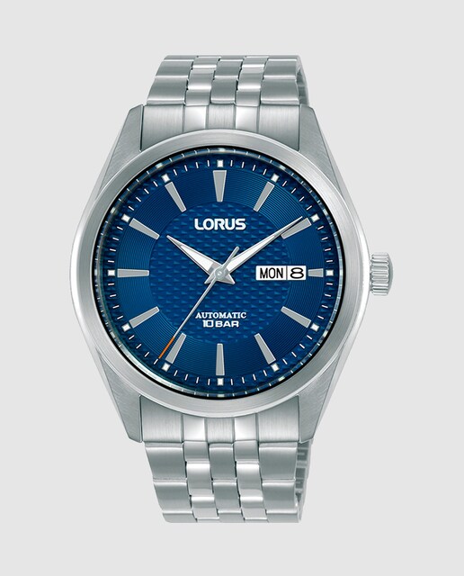 Imagen 0 de Reloj de hombre Classic man RL485BX9 automático de acero y correa plateada