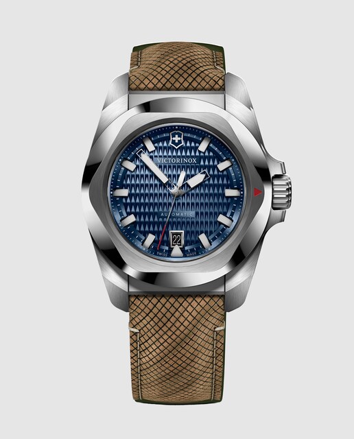 Imagen 0 de Reloj de hombre Inox V242018.1 de caucho y correa marrón