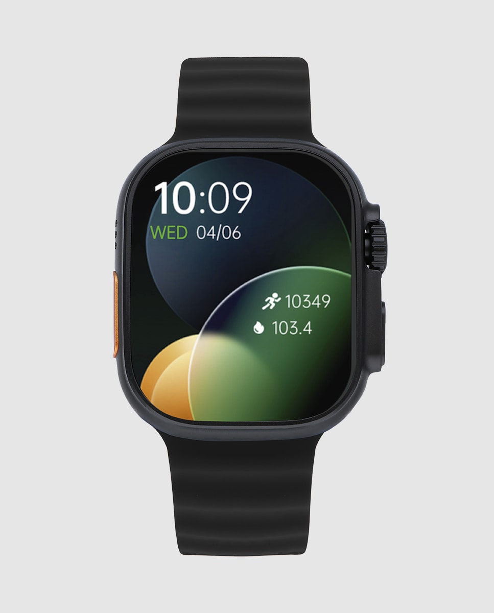 Smartwatch Hollywood RAS10905 con funciones de salud y notificaciones Negro-1