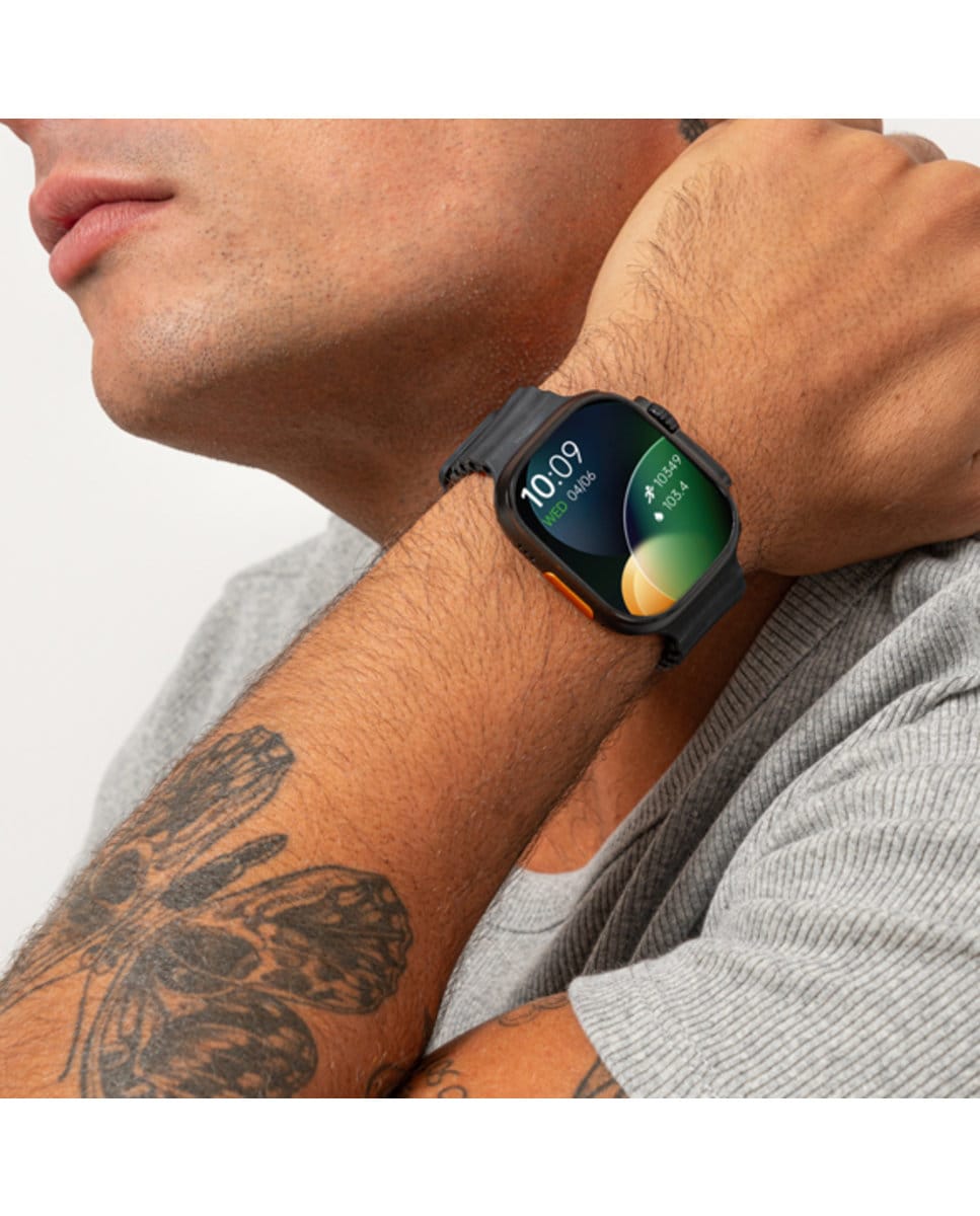 Smartwatch Hollywood RAS10905 con funciones de salud y notificaciones Negro-5