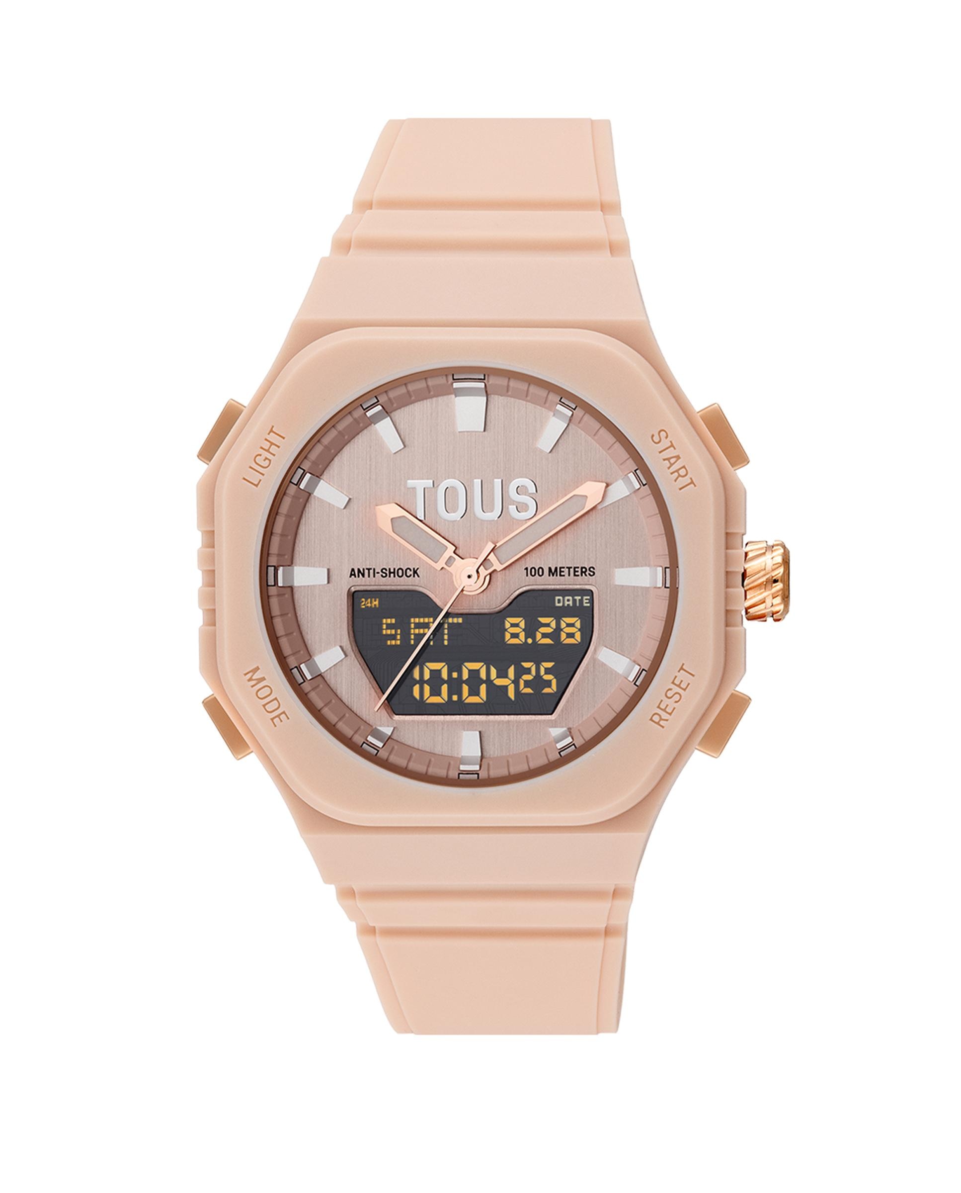 Imagem 0 de Relógio Analógico Bet com Bracelete Rosa