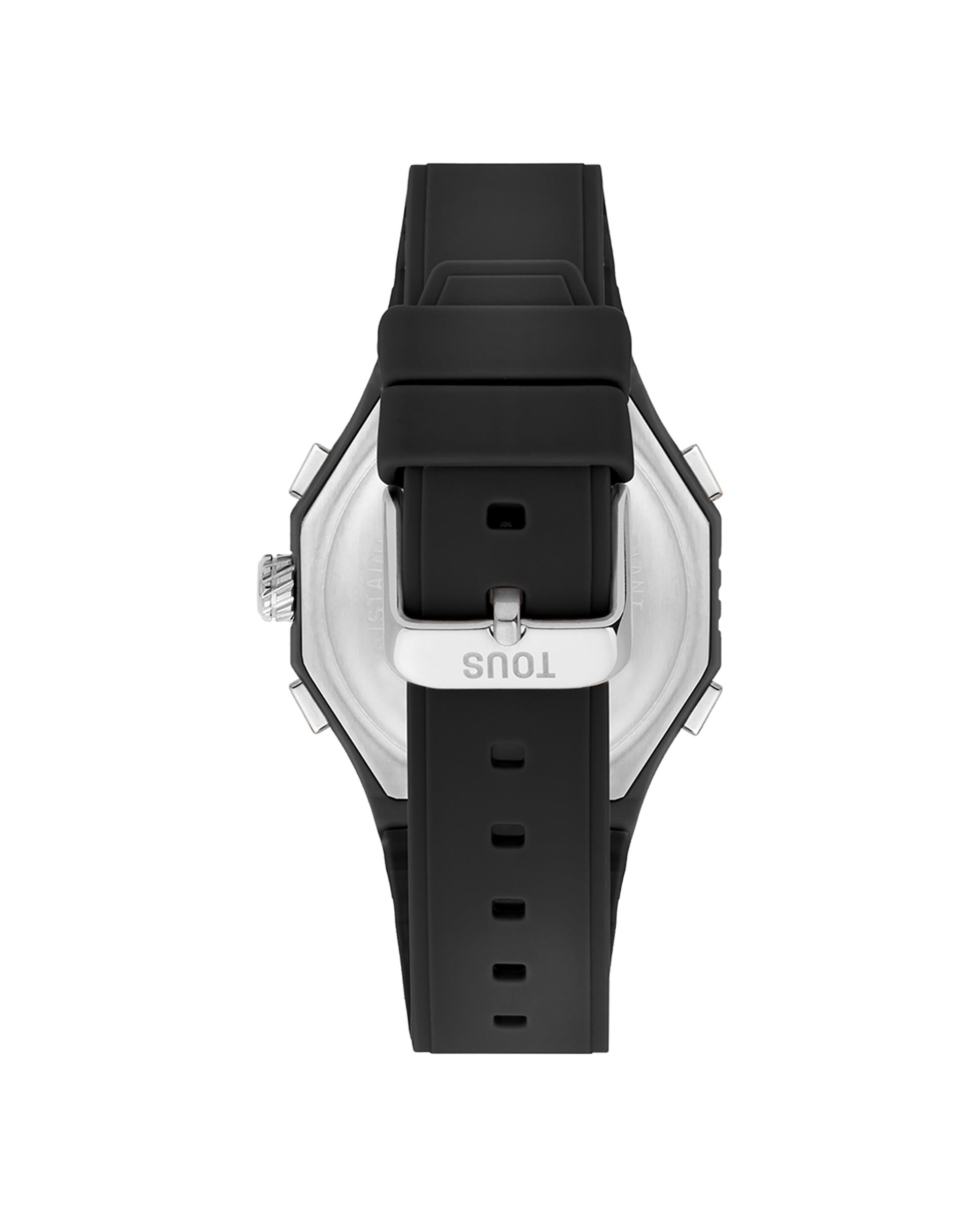 Relógio Analógico Bet com Bracelete em Preto Preto-3