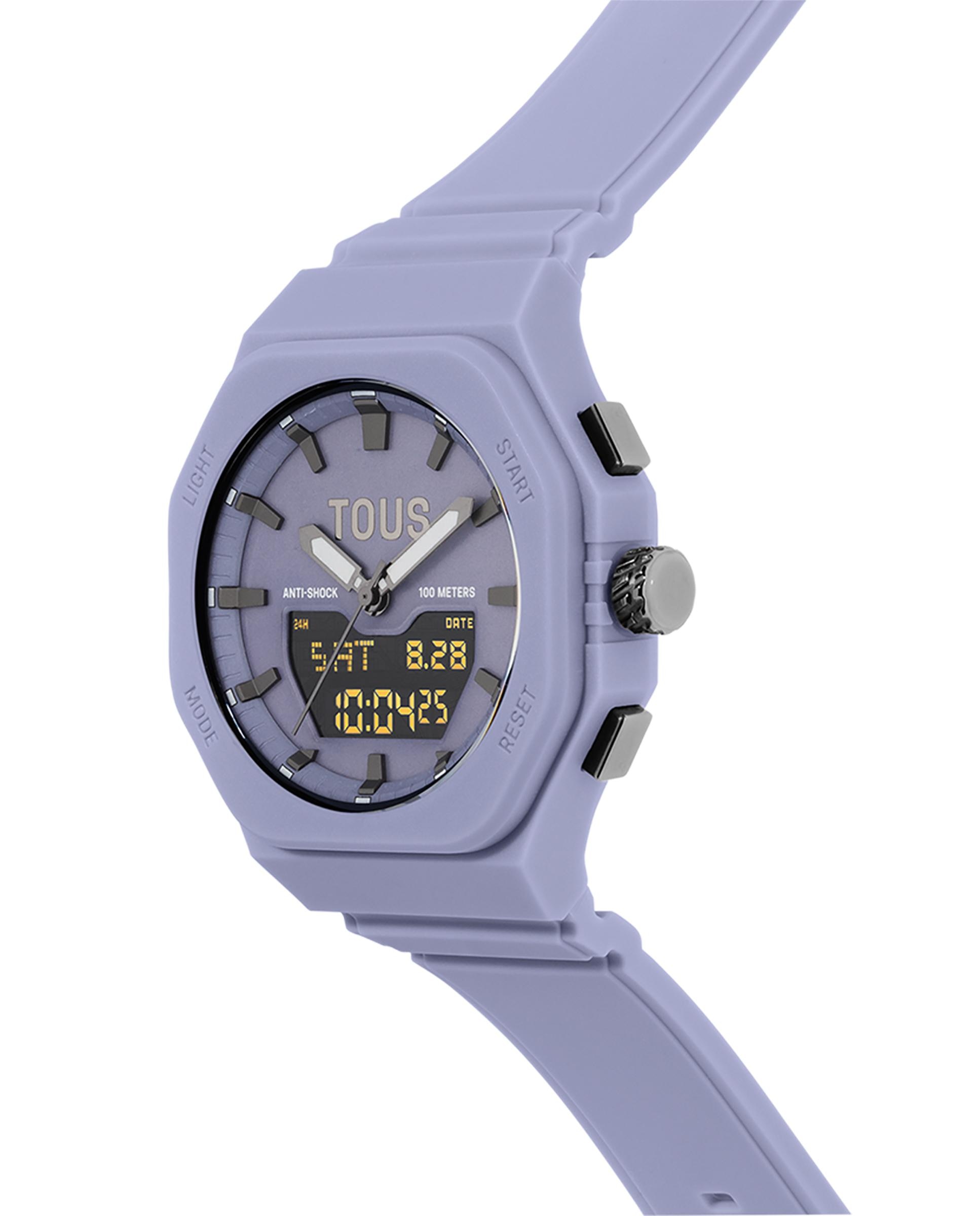Relógio Analógico Bet com Bracelete Lilás Roxo-pastel-2