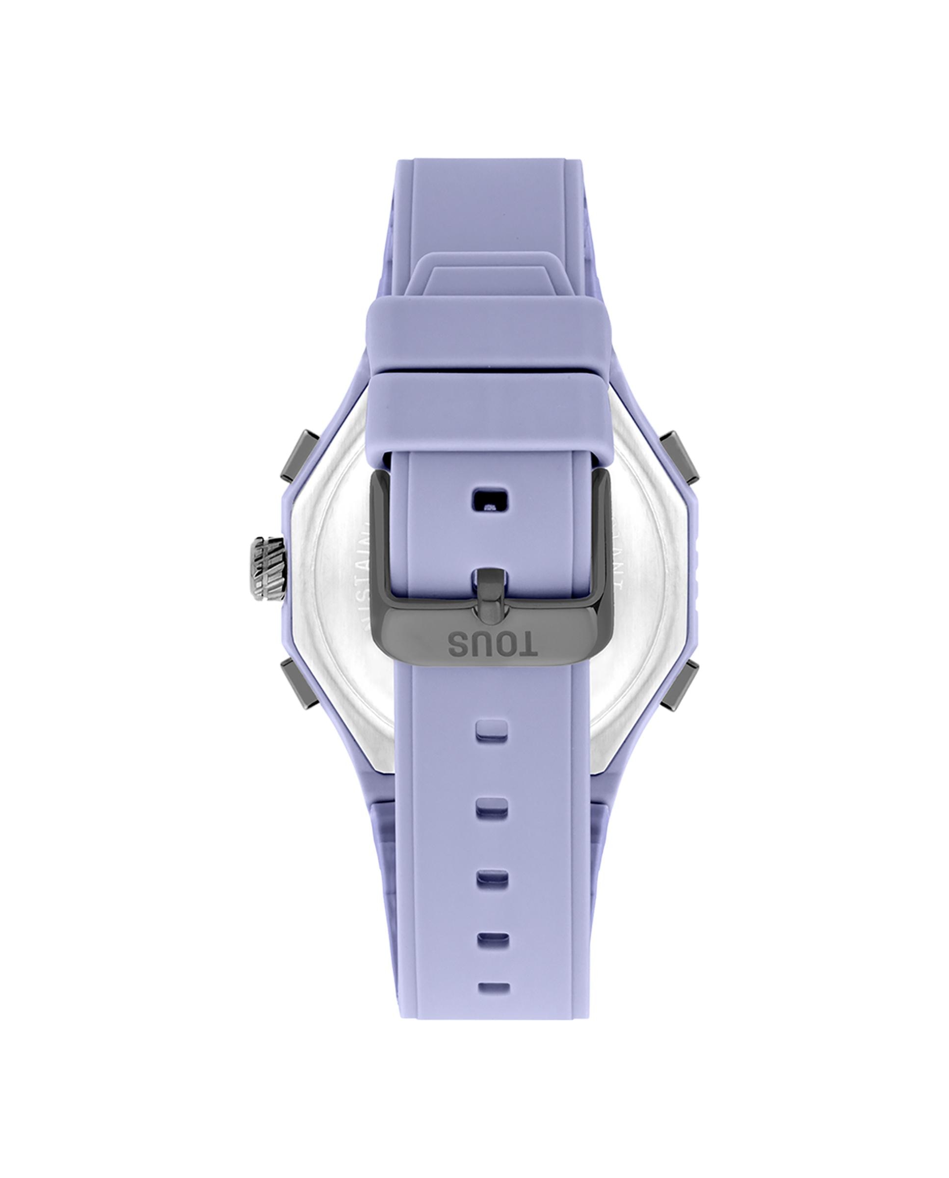 Relógio Analógico Bet com Bracelete Lilás Roxo-pastel-3