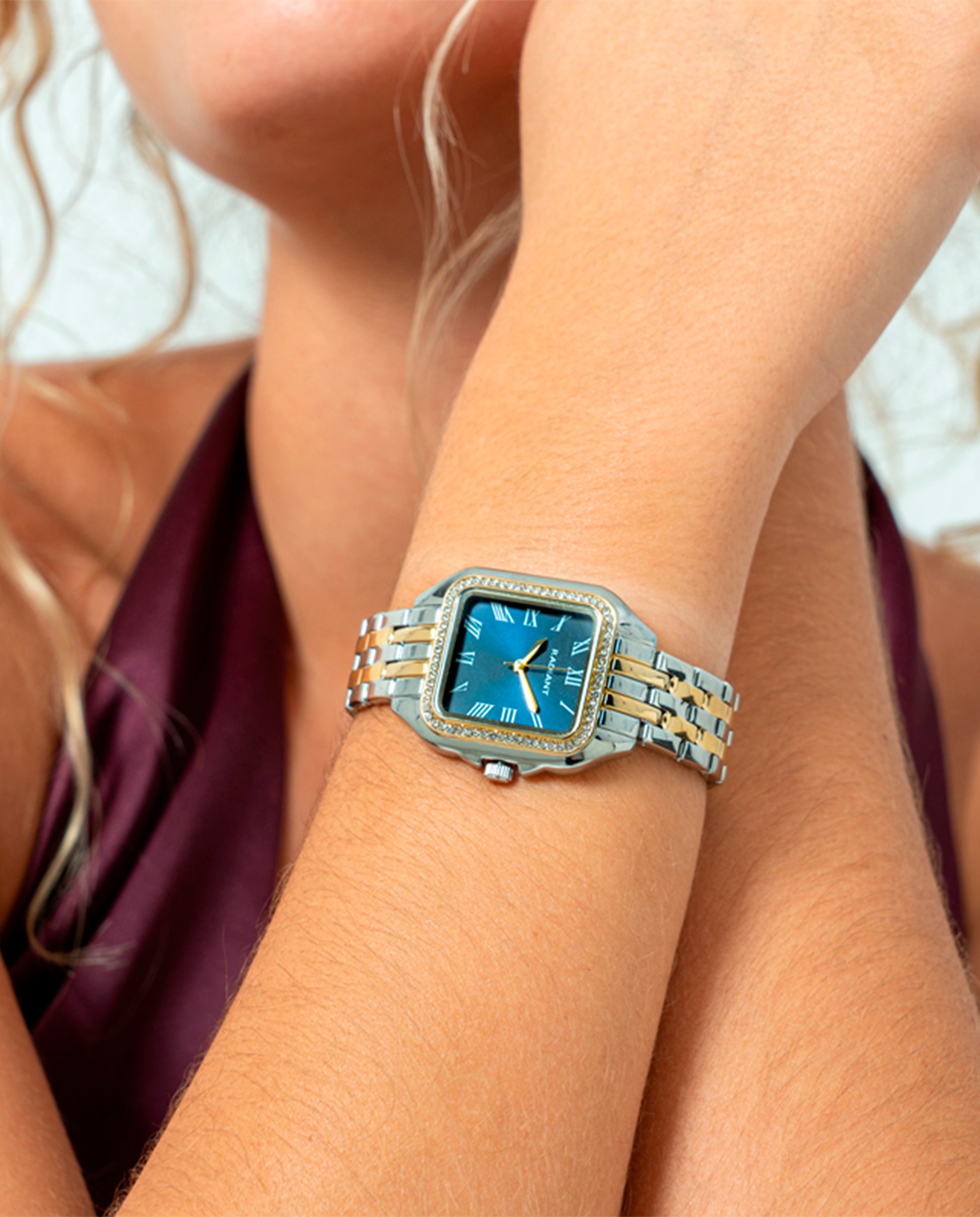 Reloj de mujer bahamas luxe ra643204 de acero y correa bicolor oro - Radiant - Plata Plata-5