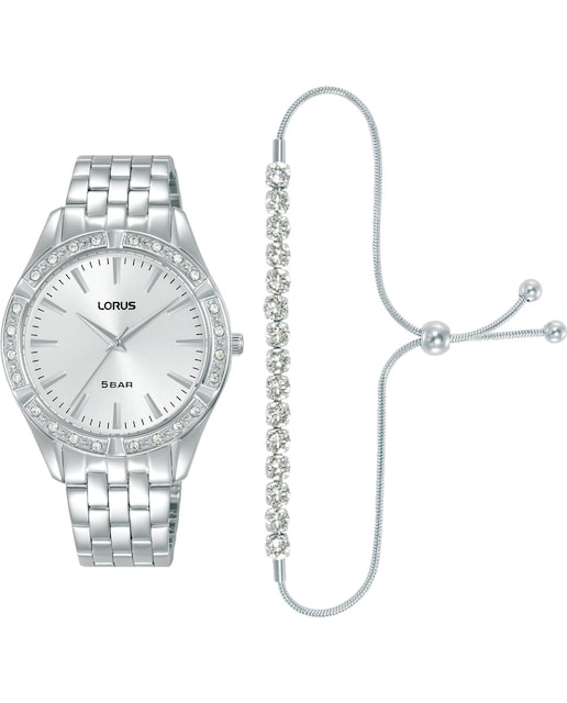 Imagen 0 de Reloj de mujer Woman RG289XX9 de acero y correa plateada