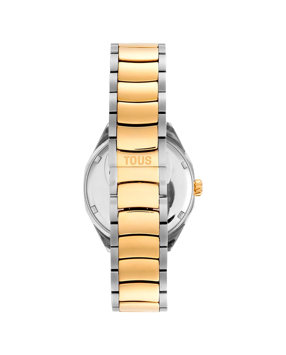 Reloj analógico de mujer Now plata y dorado · Tous · El Corte Inglés