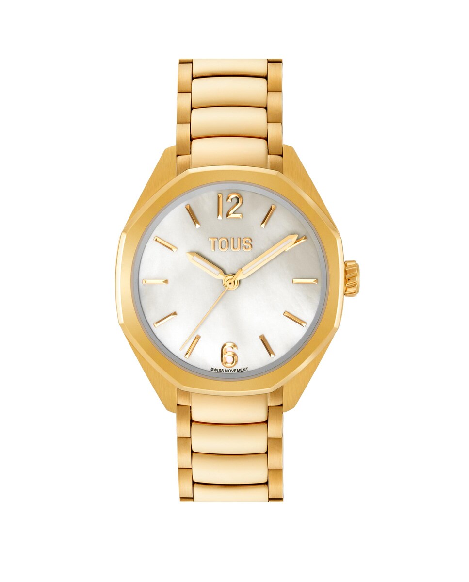 Reloj analógico de mujer Now dorado · Tous · El Corte Inglés