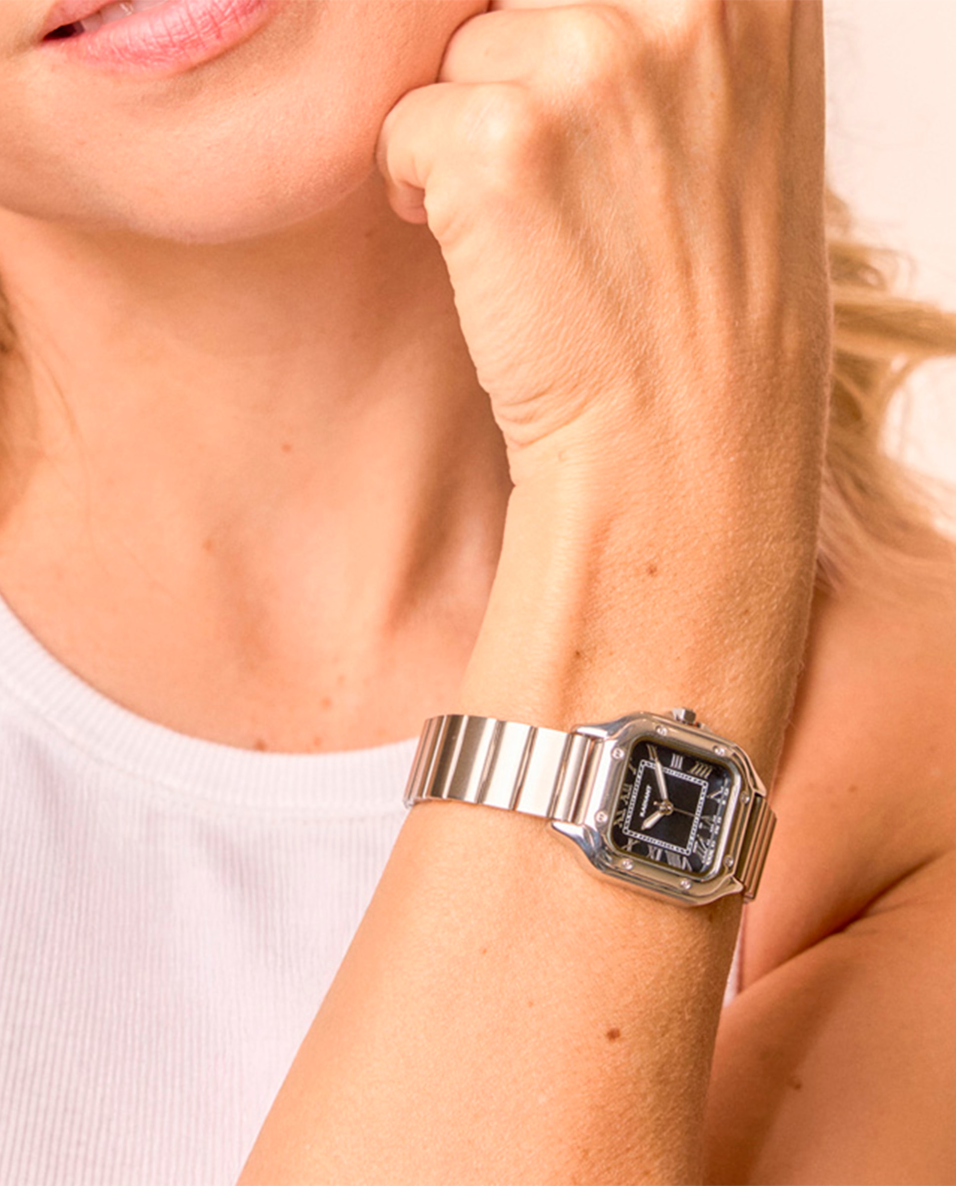 Reloj de mujer chris her ra661202 de acero y correa plateada/gris Plata Radiant Plata-2