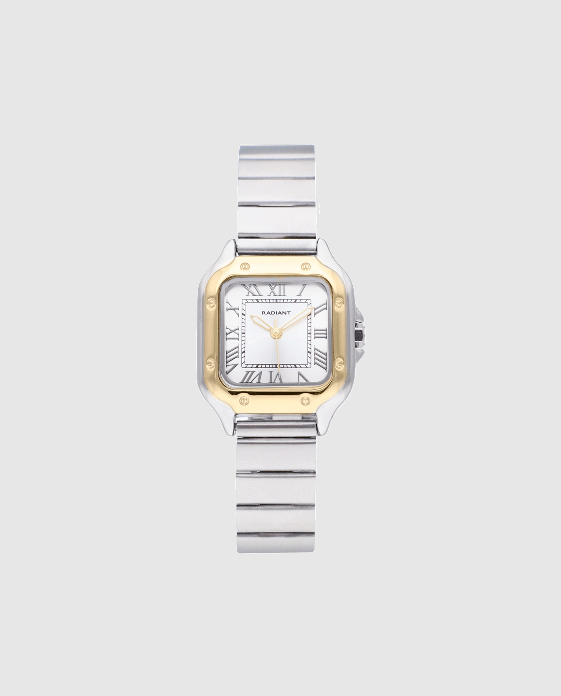 Imagen 0 de Reloj de mujer chris her ra661204 de acero y correa plateada/gris Plata