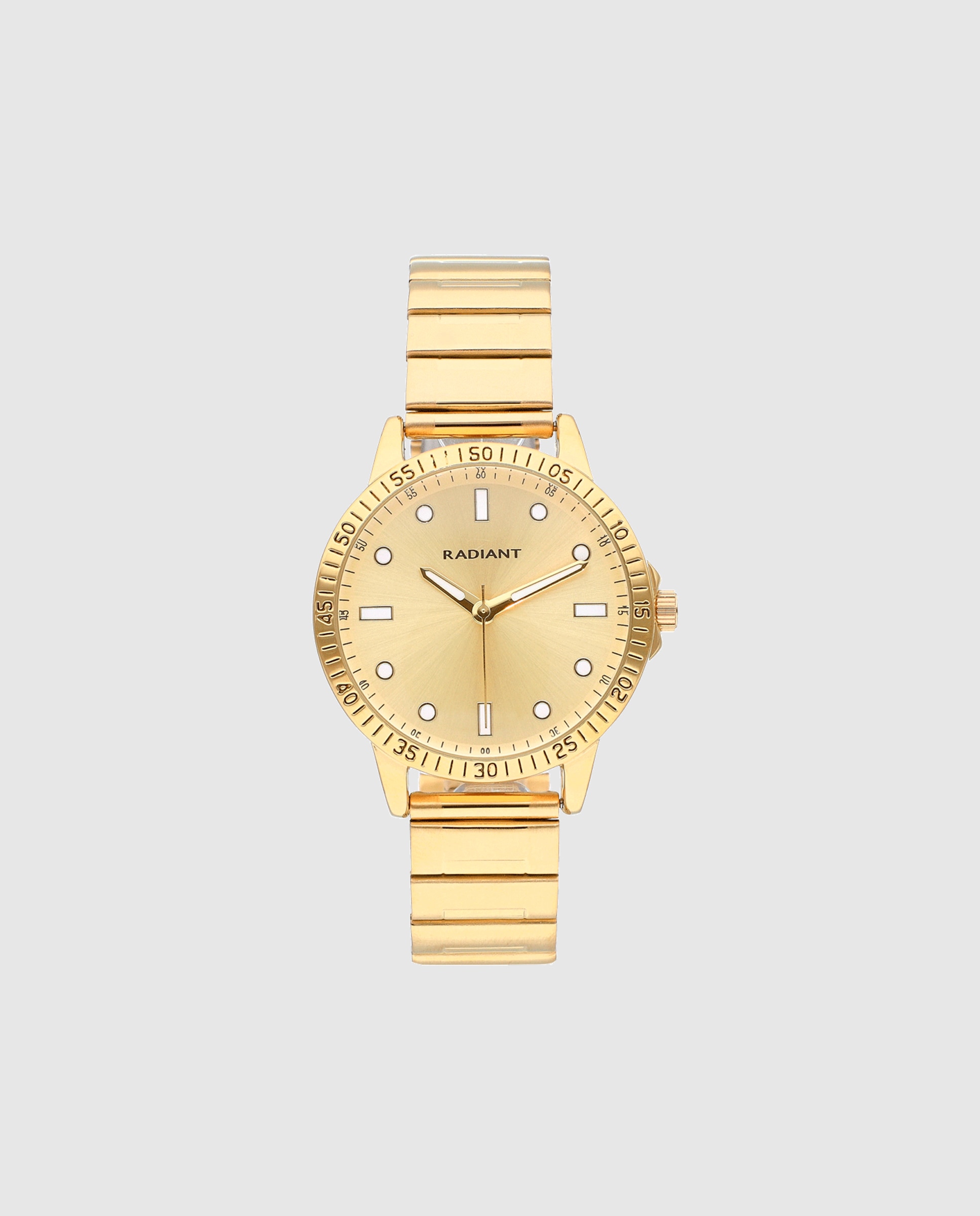 Imagen 0 de Reloj de mujer ornella ra663202 de acero y correa dorada Oro