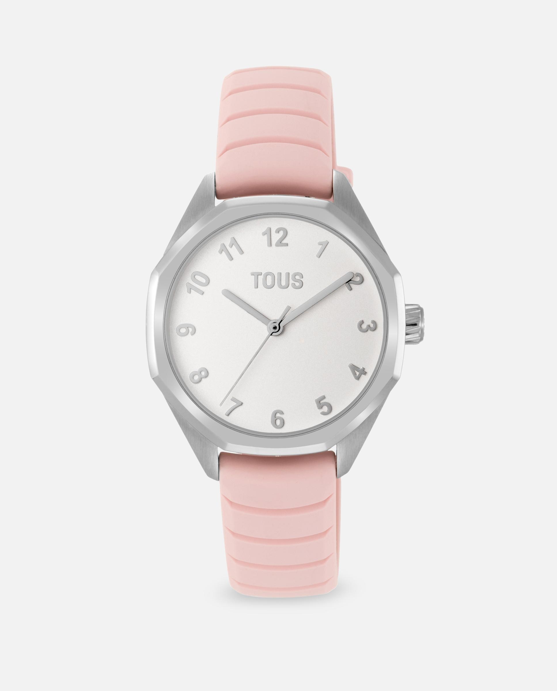 Reloj infantil tous now kdt con correa de caucho en color rosa - Rosa claro Rosa claro-1