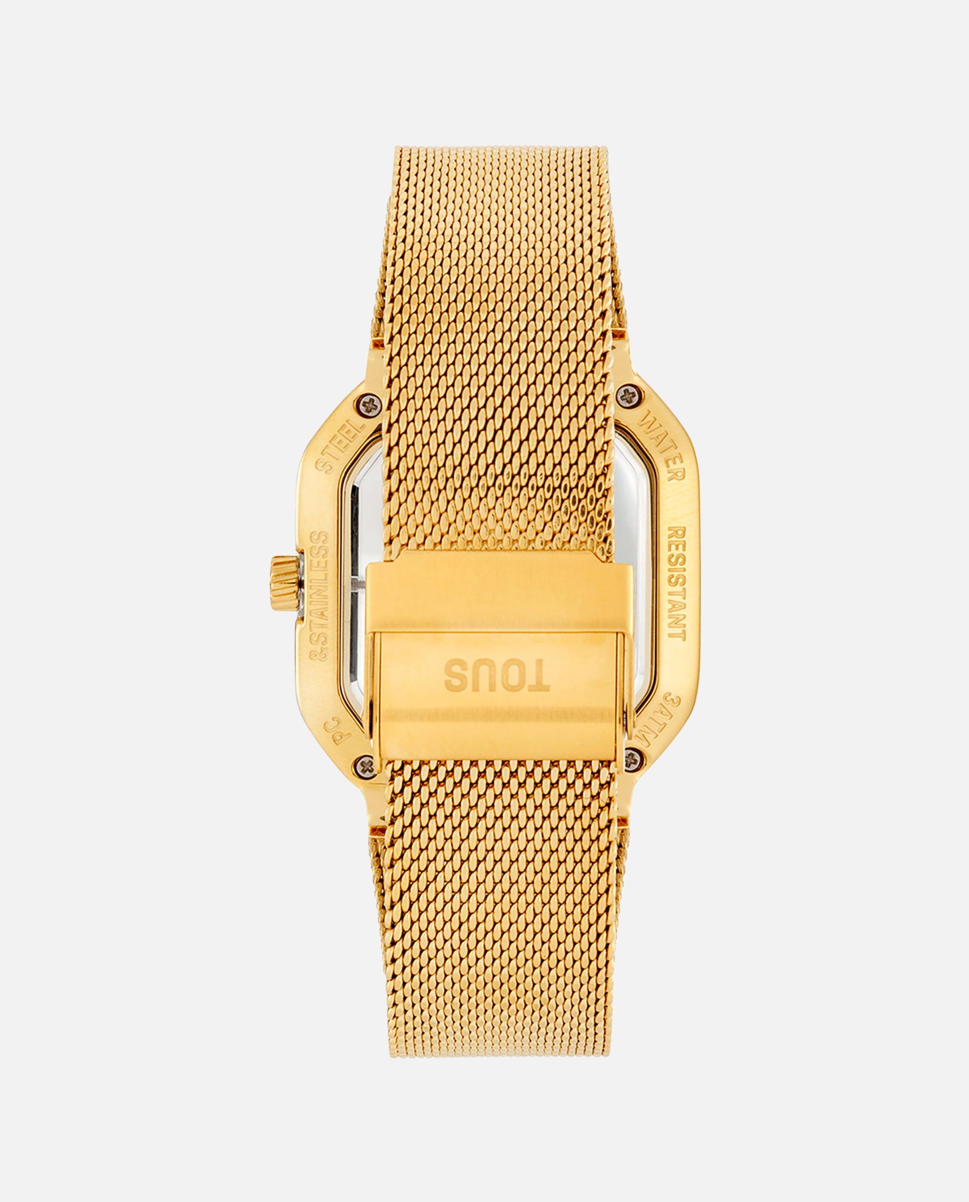 Reloj analógico de mujer d-bear party con brazalete de acero - Tous - Dorado Dorado-3