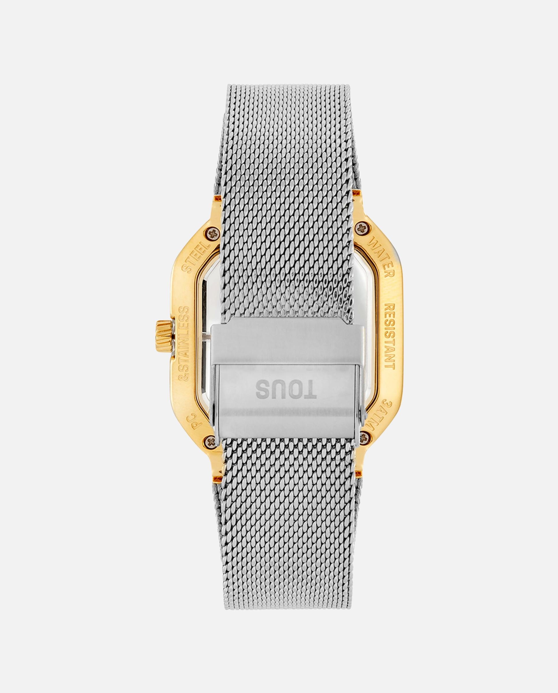 Reloj analógico de mujer d-bear party con brazalete de acero y acero - Tous - Dorado Dorado-3