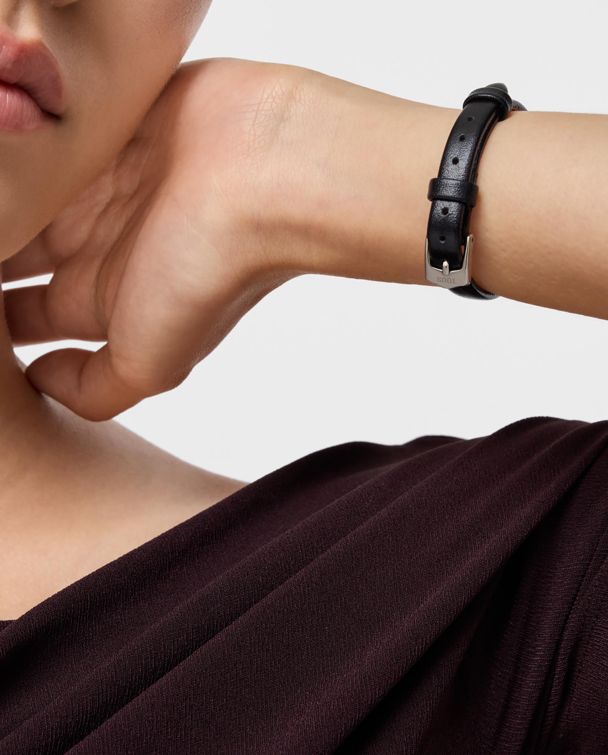 Reloj con movimiento suizo analógico de mujer les classiques con 0,30 ct en diamantes - Tous - Negro Negro-6