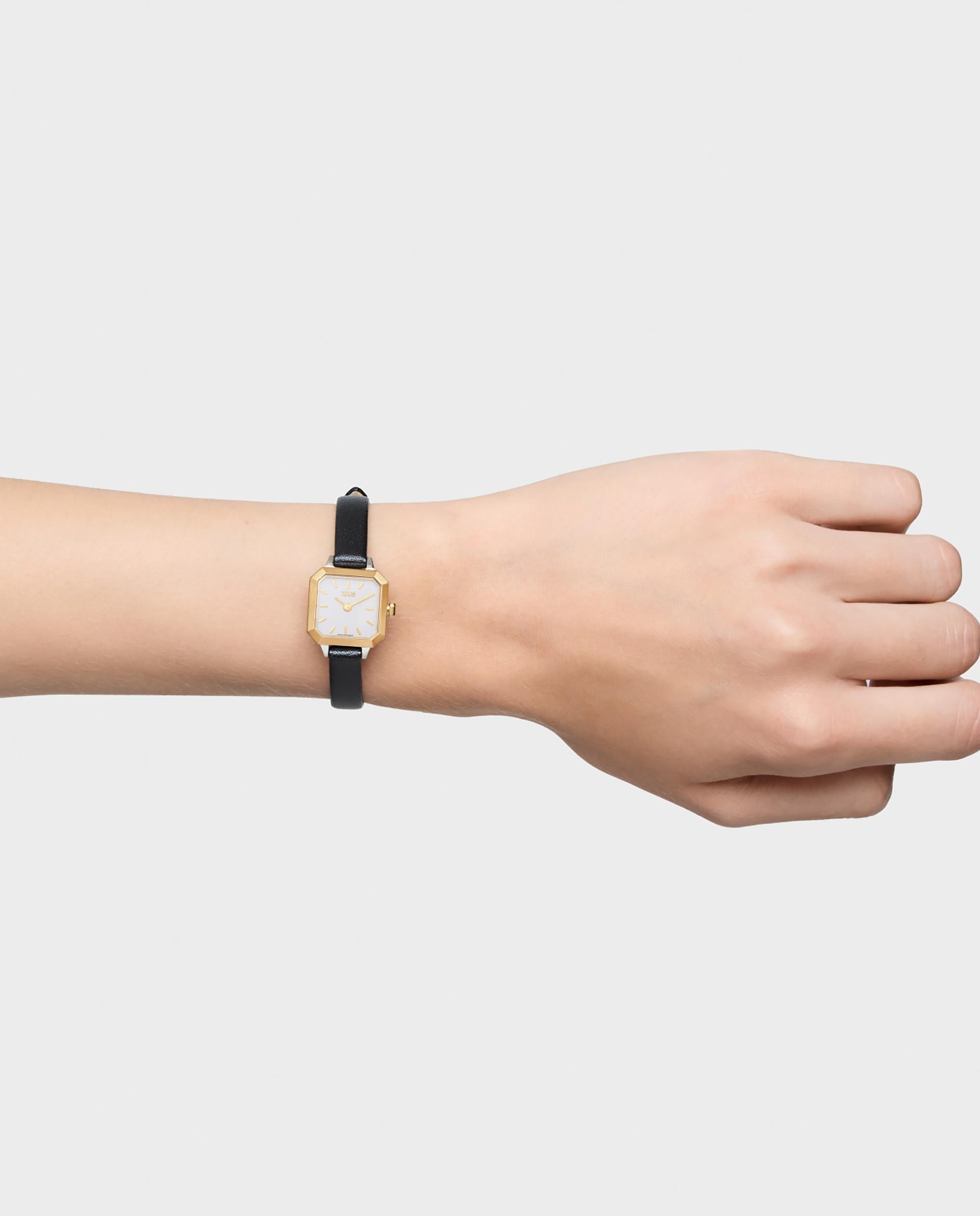 Reloj con movimiento suizo analógico de mujer les classiques con 0,40 ct en diamantes - Tous - Negro Negro-7