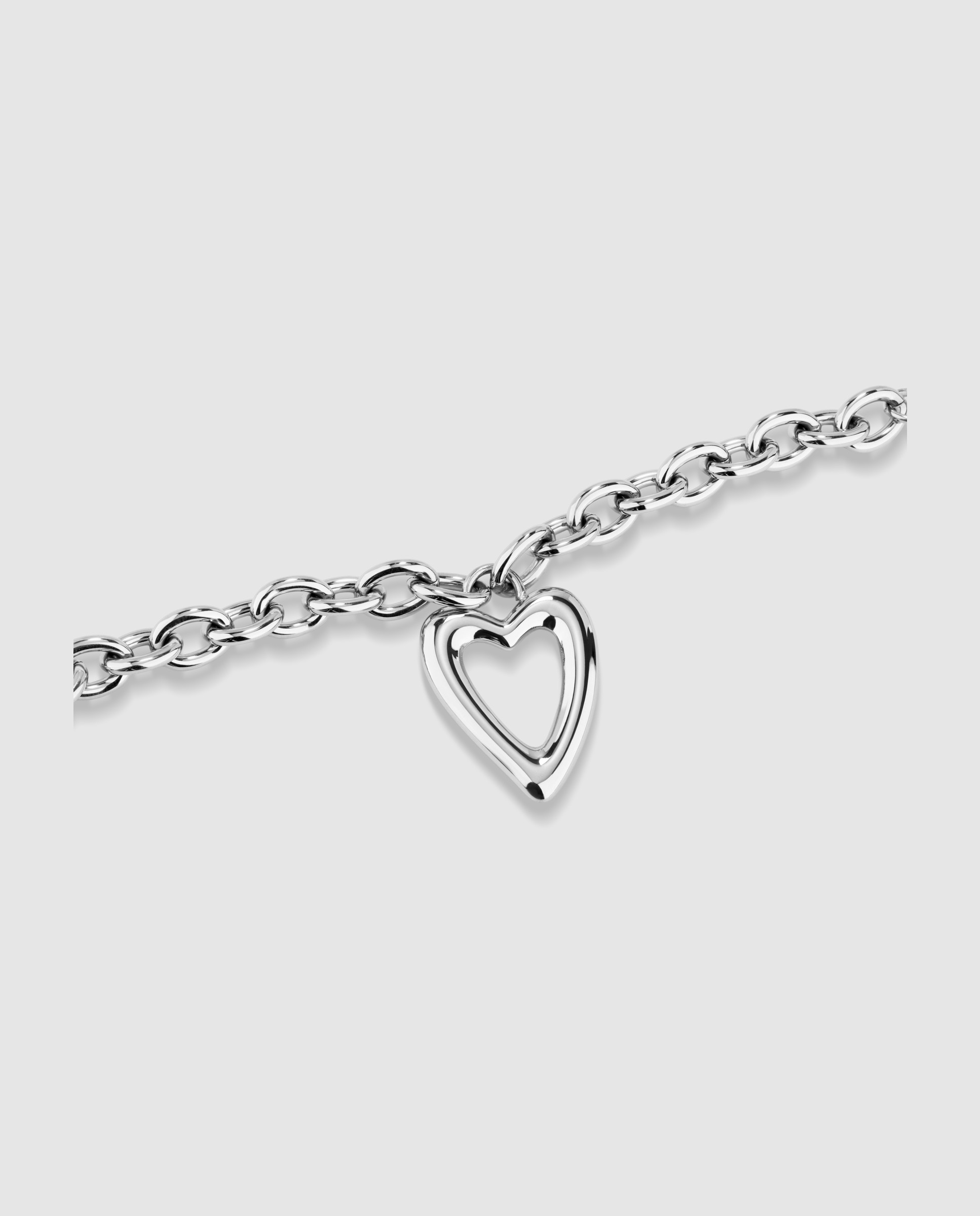 Pulsera spezial de acero plateada - Radiant - Plata Plata-3