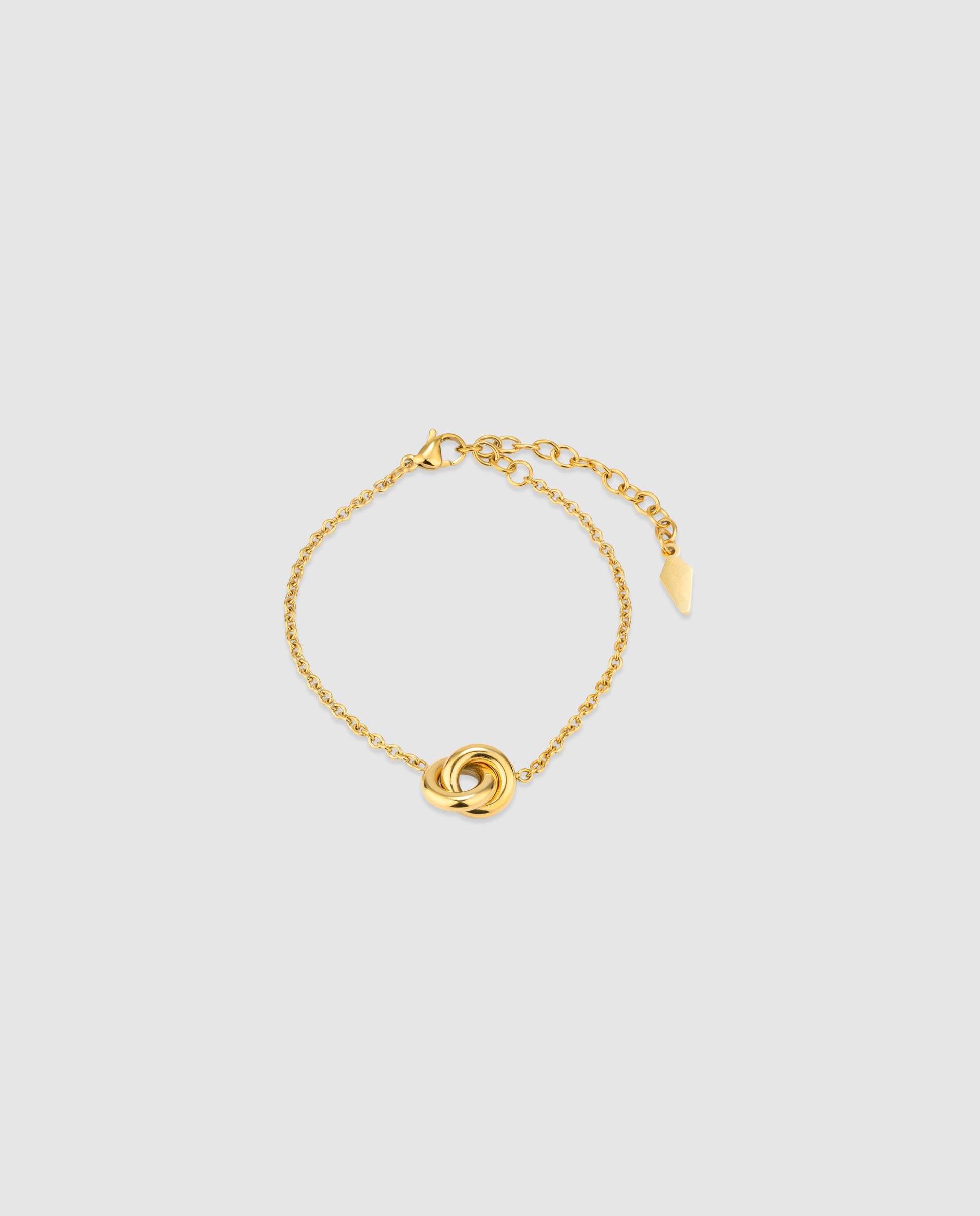 Imagen 0 de Pulsera forever de acero dorada Oro