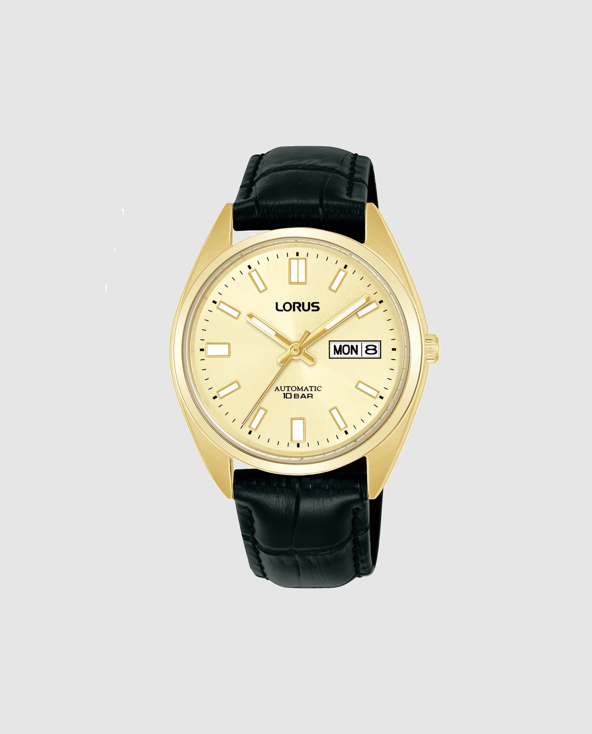 Reloj de hombre classic man rl436cx9s automático de piel y correa negra - Lorus - Negro Negro-1