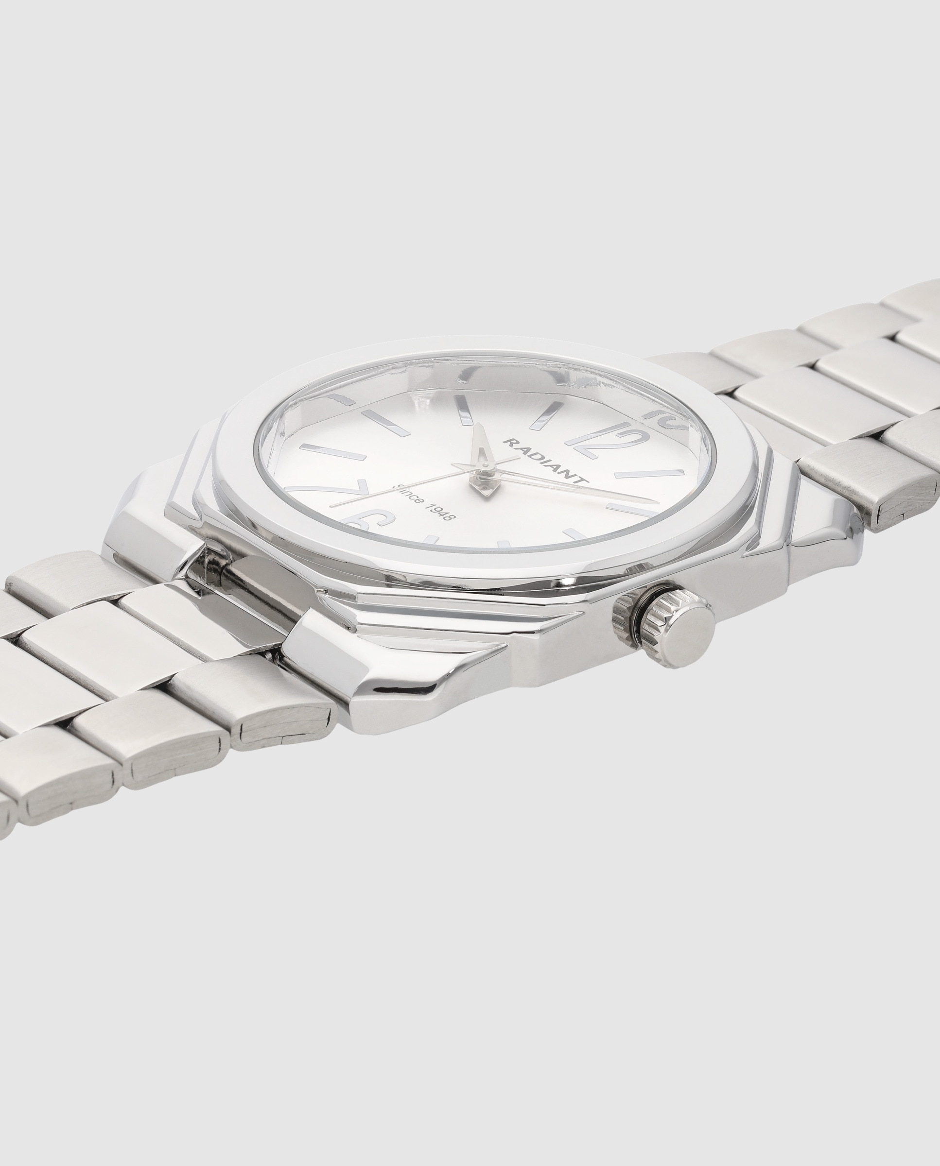 Reloj de hombre horizon line ra693201 de acero y correa plateada/gris - Radiant - Plata Plata-3
