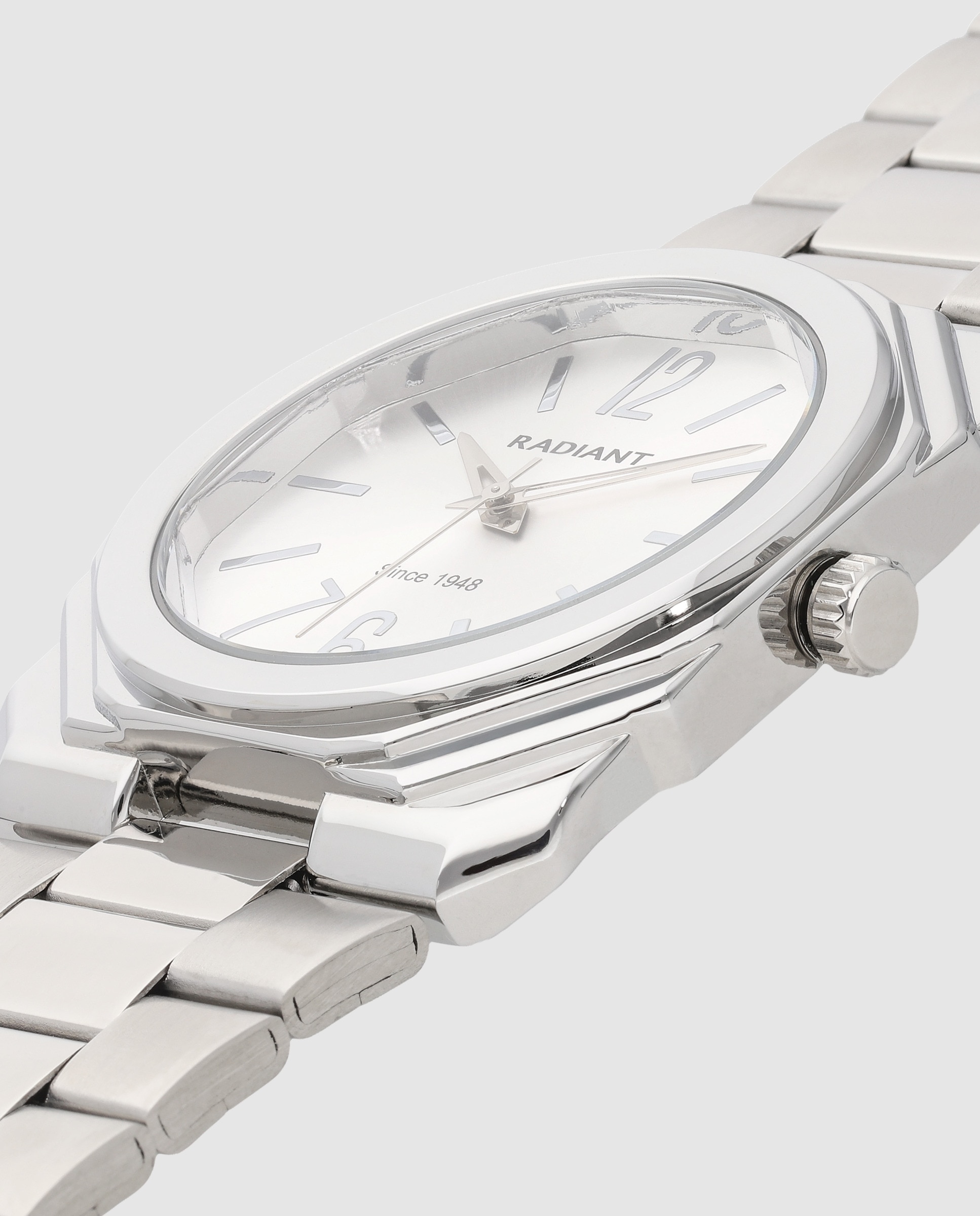Reloj de hombre horizon line ra693201 de acero y correa plateada/gris - Radiant - Plata Plata-4