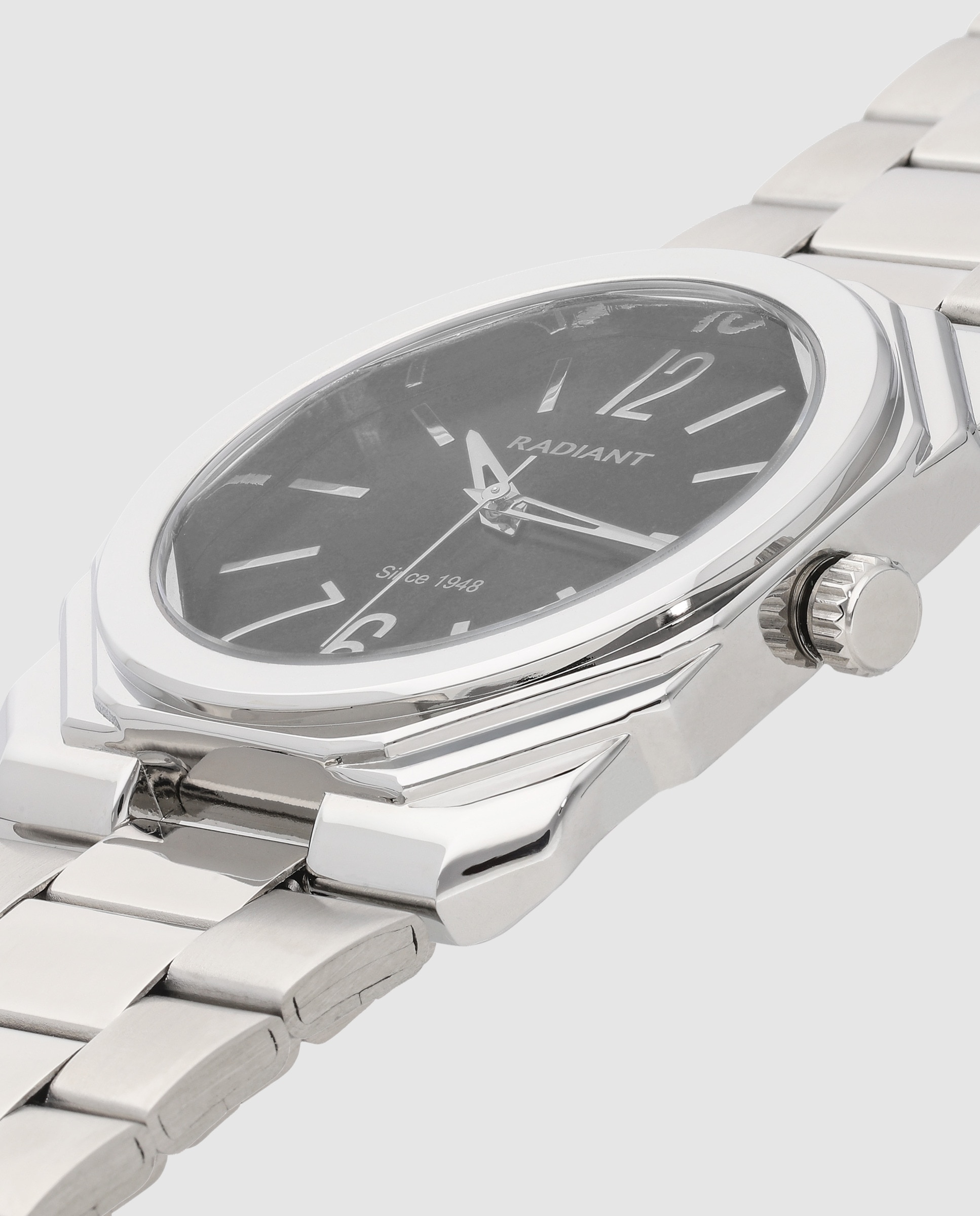 Reloj de hombre horizon line ra693201 de acero y correa plateada/gris - Radiant - Plata Plata-6