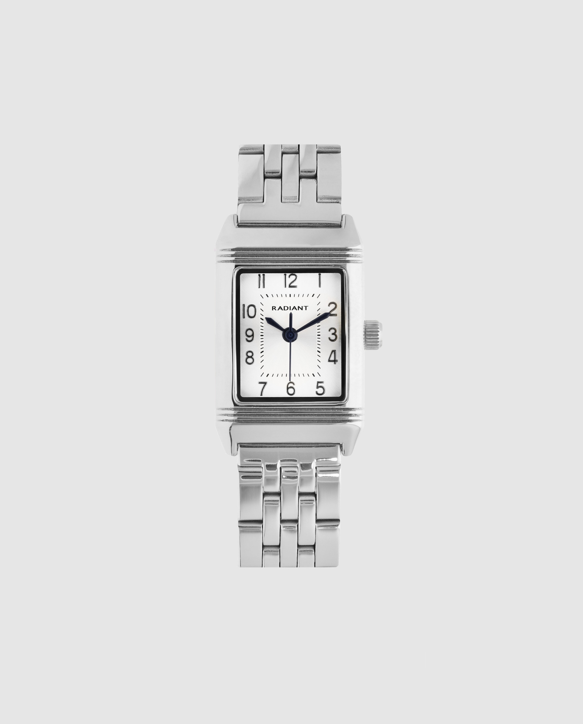 Imagen 0 de Reloj unisex eternal bloom him ra694201 de acero y correa plateada/gris Plata