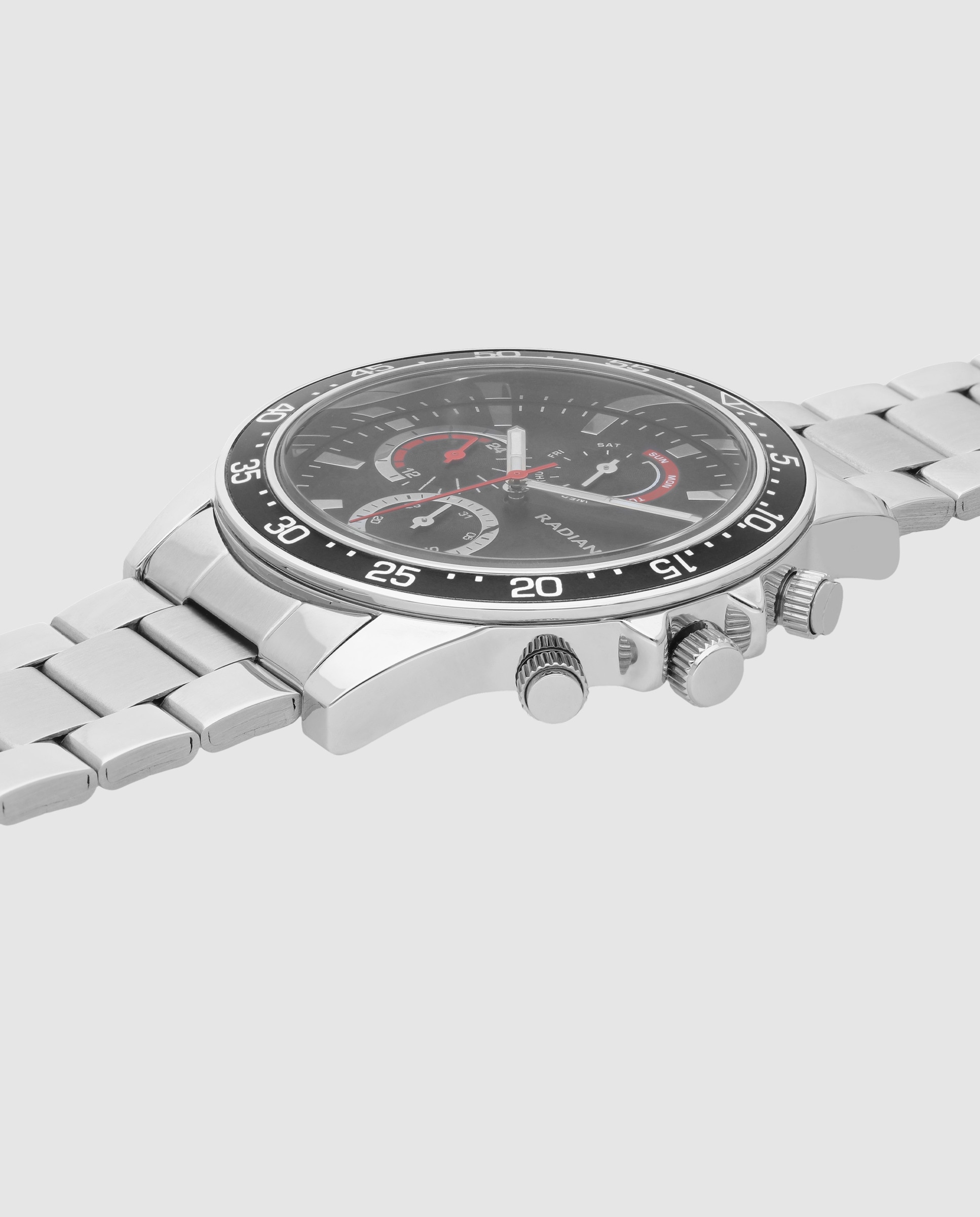 Reloj de hombre daybreak ra696701 de acero y correa plateada/gris - Radiant - Plata Plata-3