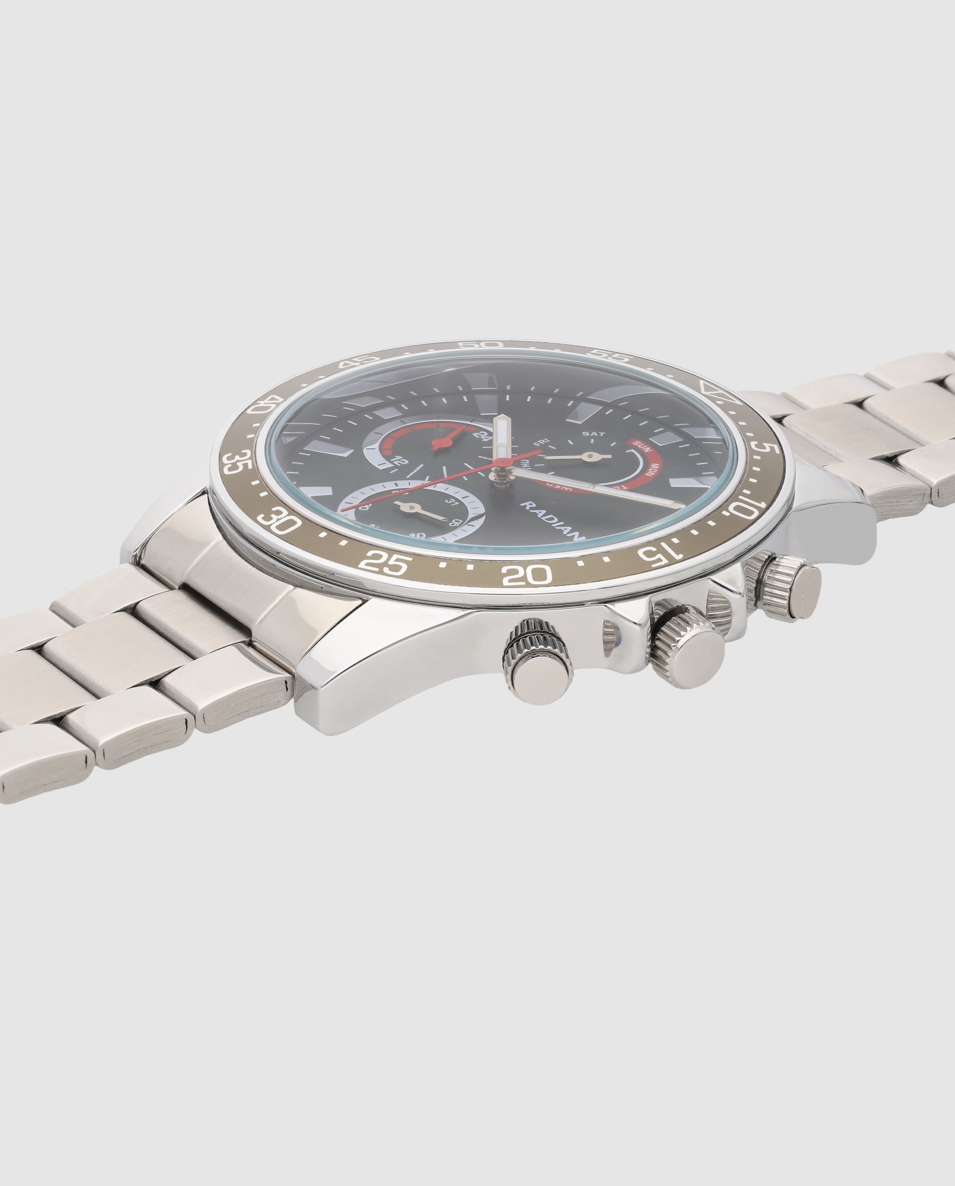 Reloj de hombre daybreak ra696703 de acero y correa plateada/gris - Radiant - Plata Plata-3