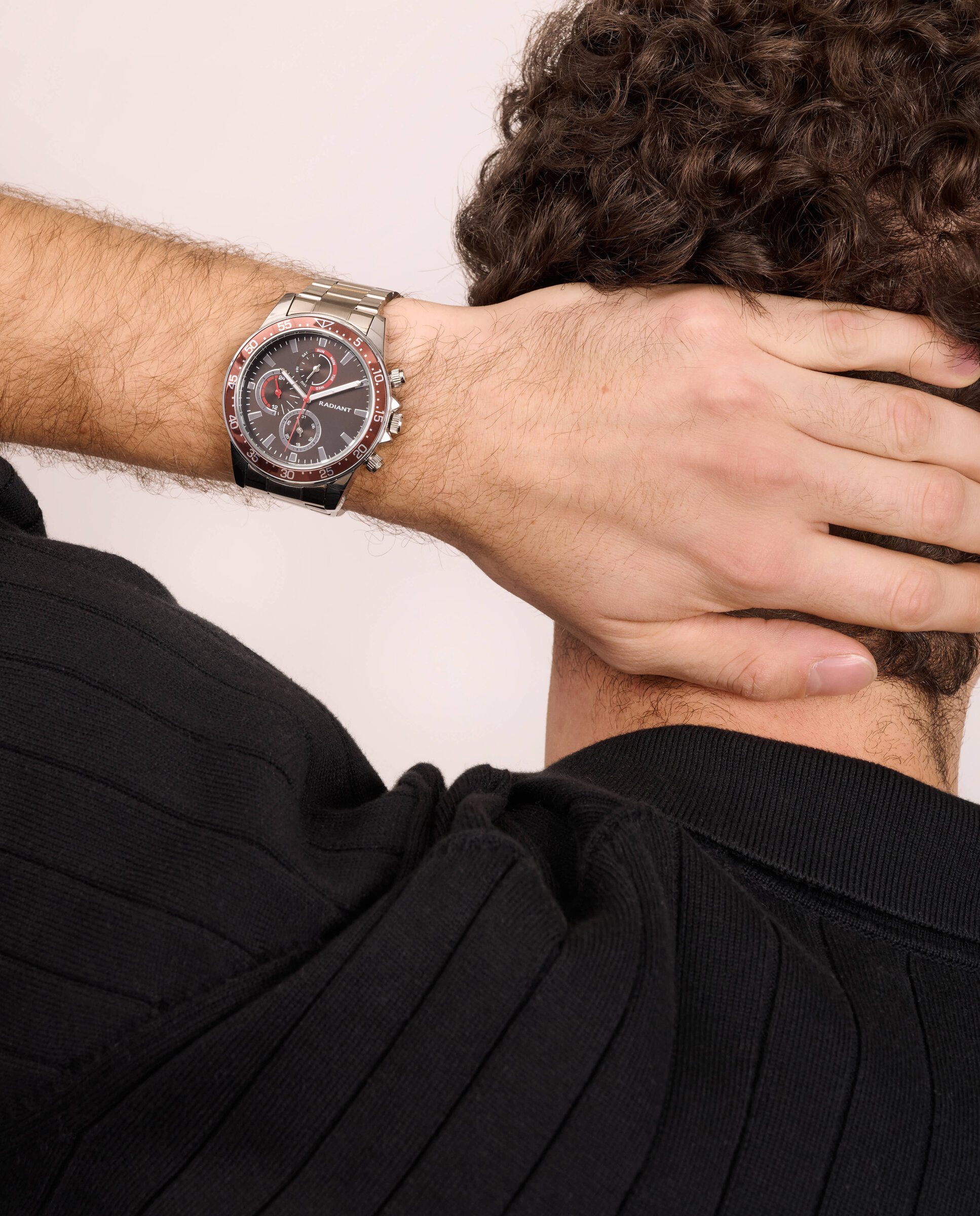 Reloj de hombre daybreak ra696704 de acero y correa plateada/gris - Radiant - Plata Plata-2