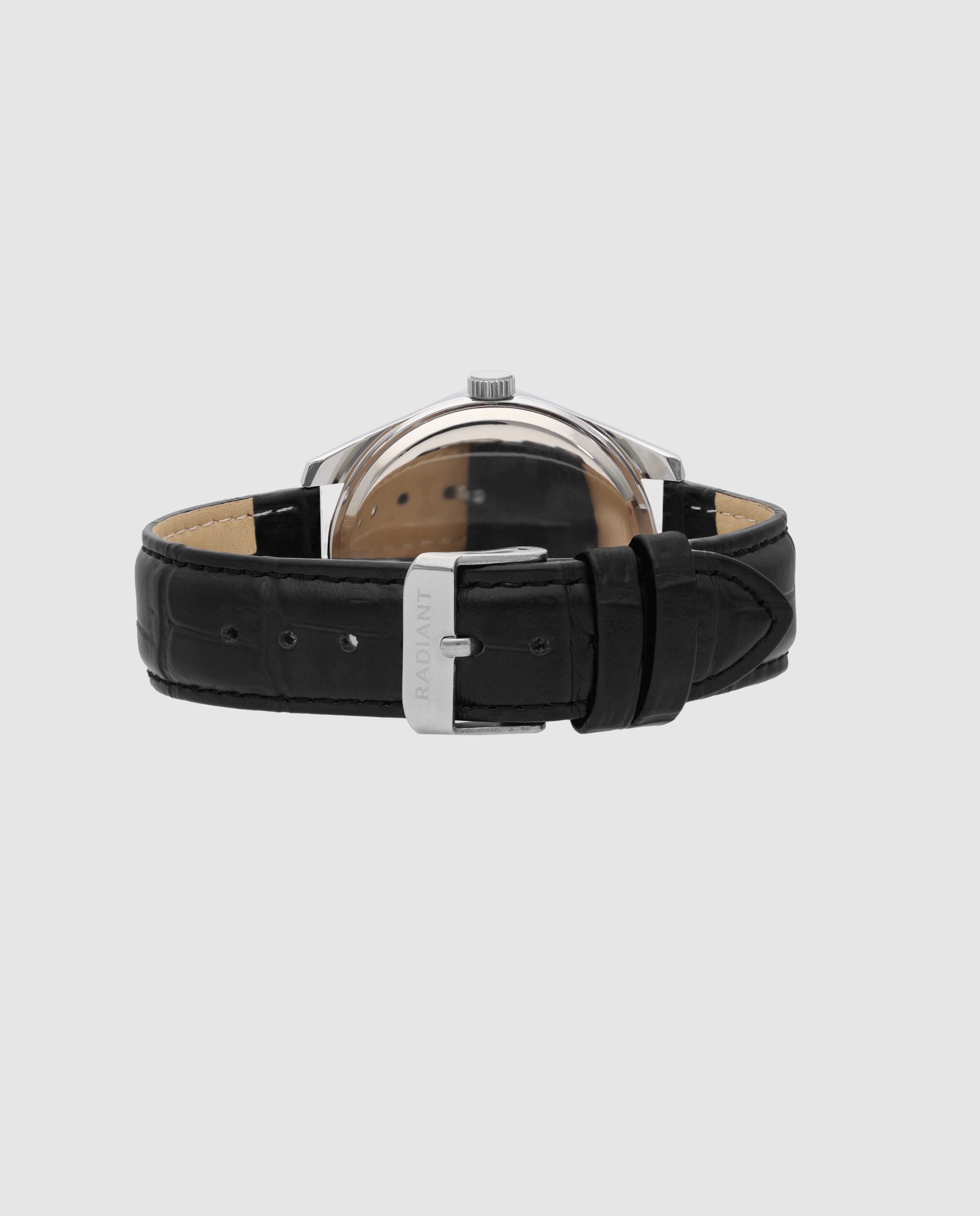 Reloj de hombre ocean code ra695202 de piel y correa negra - Radiant - Negro Negro-5