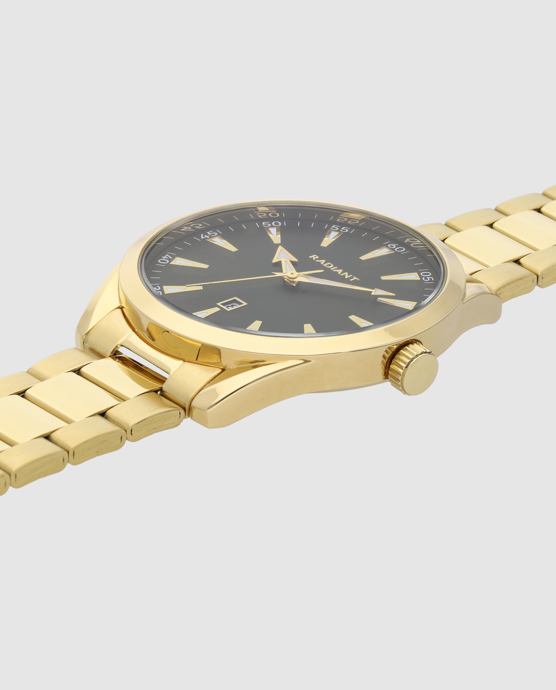 Reloj de hombre ocean code ra695205 de acero y correa dorada - Radiant - Oro Oro-3
