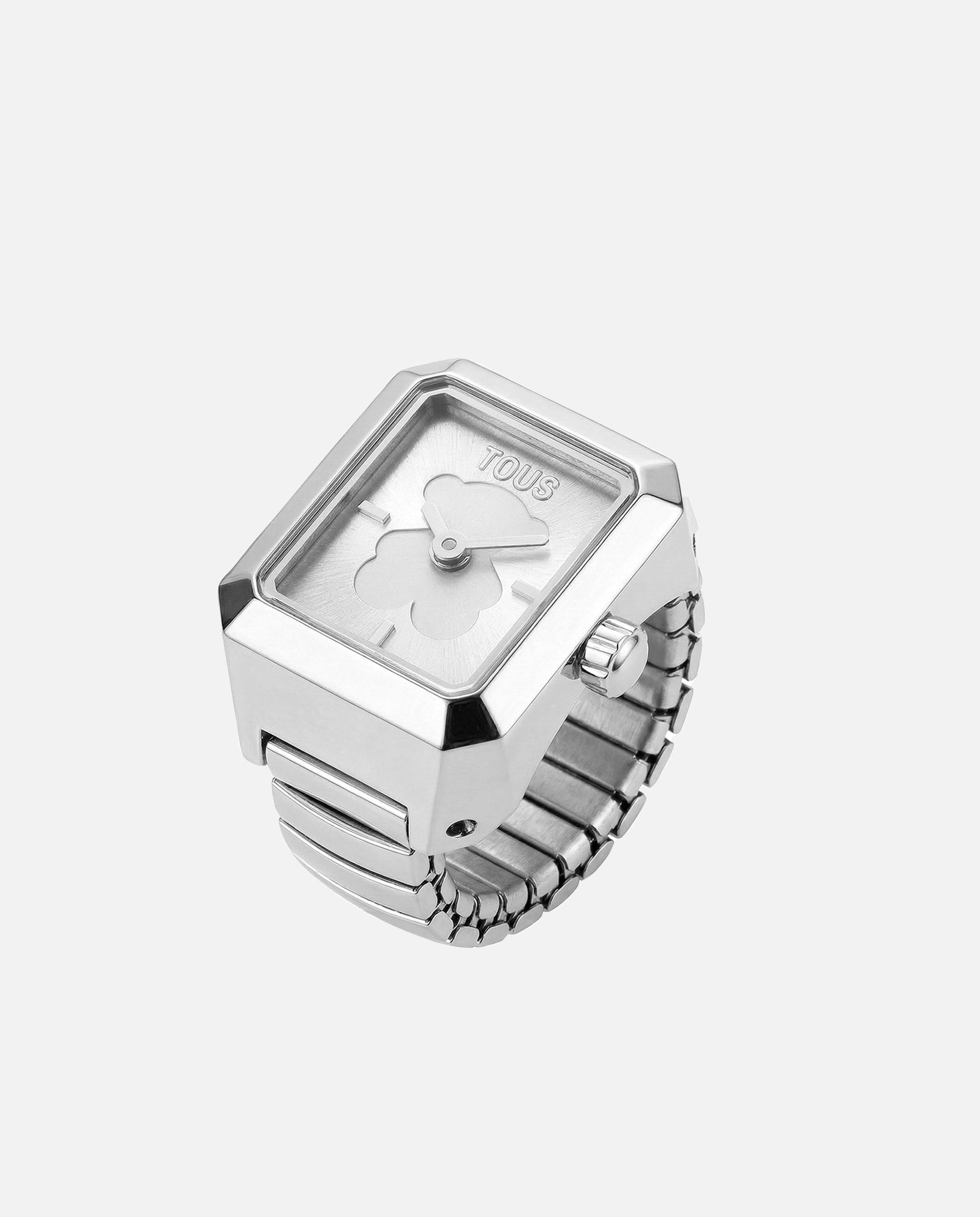 Anillo reloj analógico karat de acero - Tous - Plateado Plateado-1